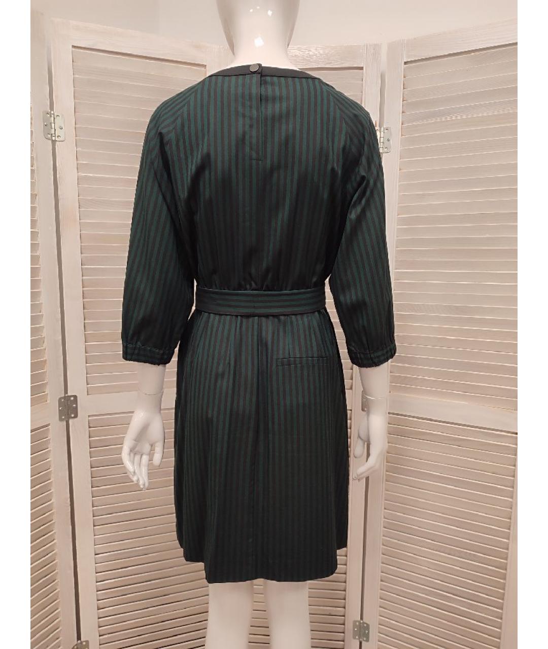 MARELLA Мульти хлопко-эластановое повседневное платье, фото 2