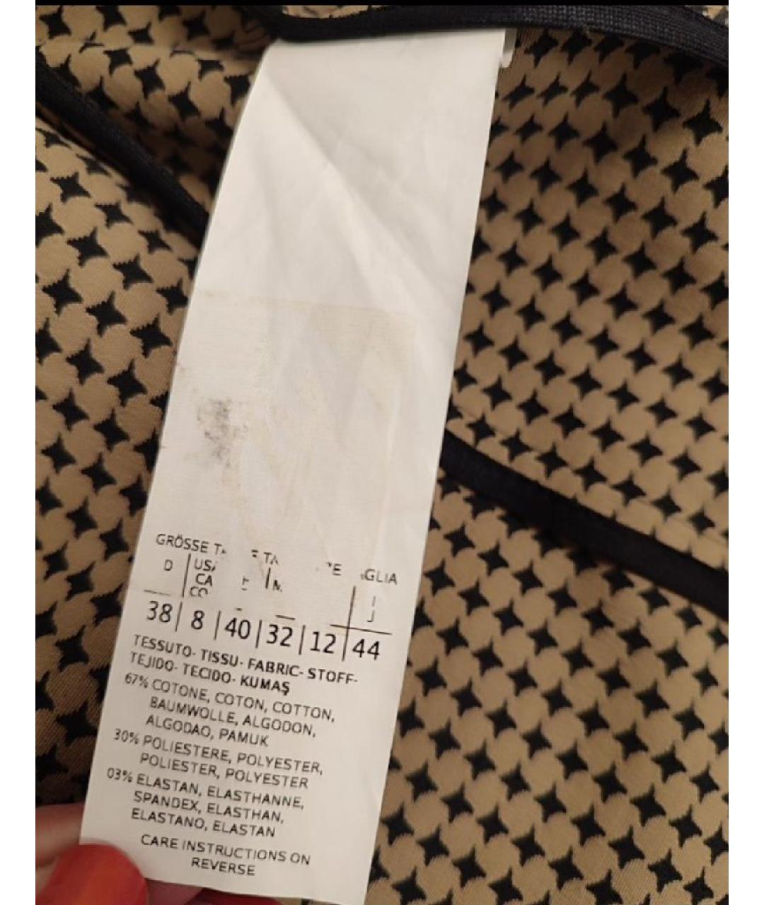 MARELLA Мульти хлопко-эластановый жакет/пиджак, фото 8