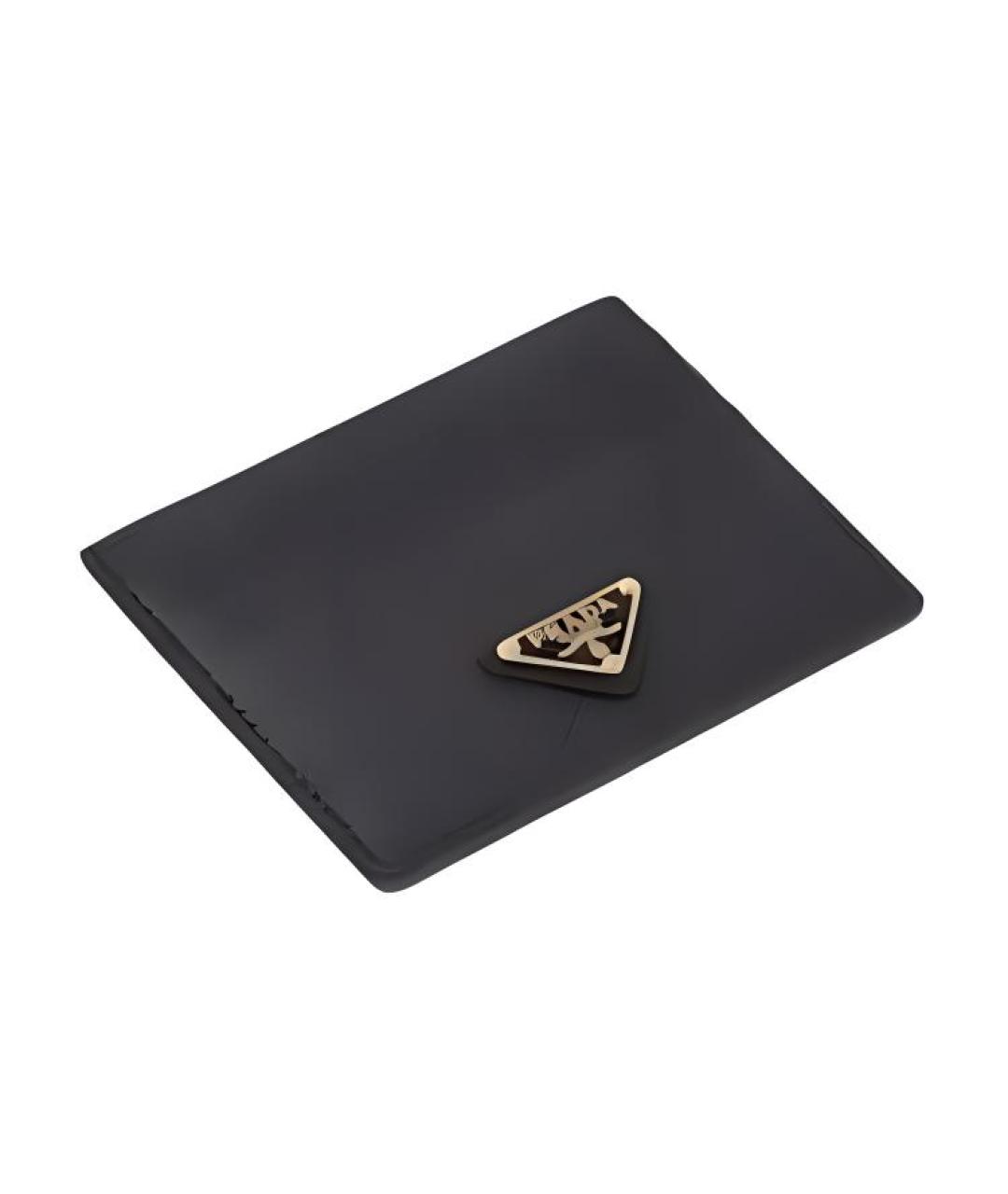 PRADA Черный кожаный кардхолдер, фото 3