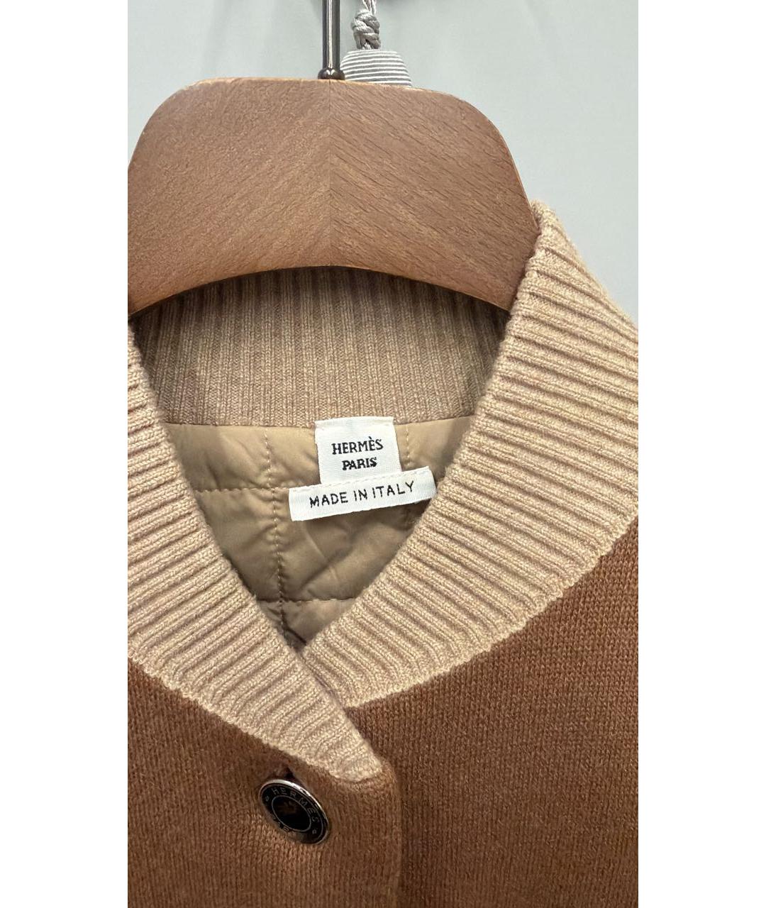 HERMES Бежевая куртка, фото 8