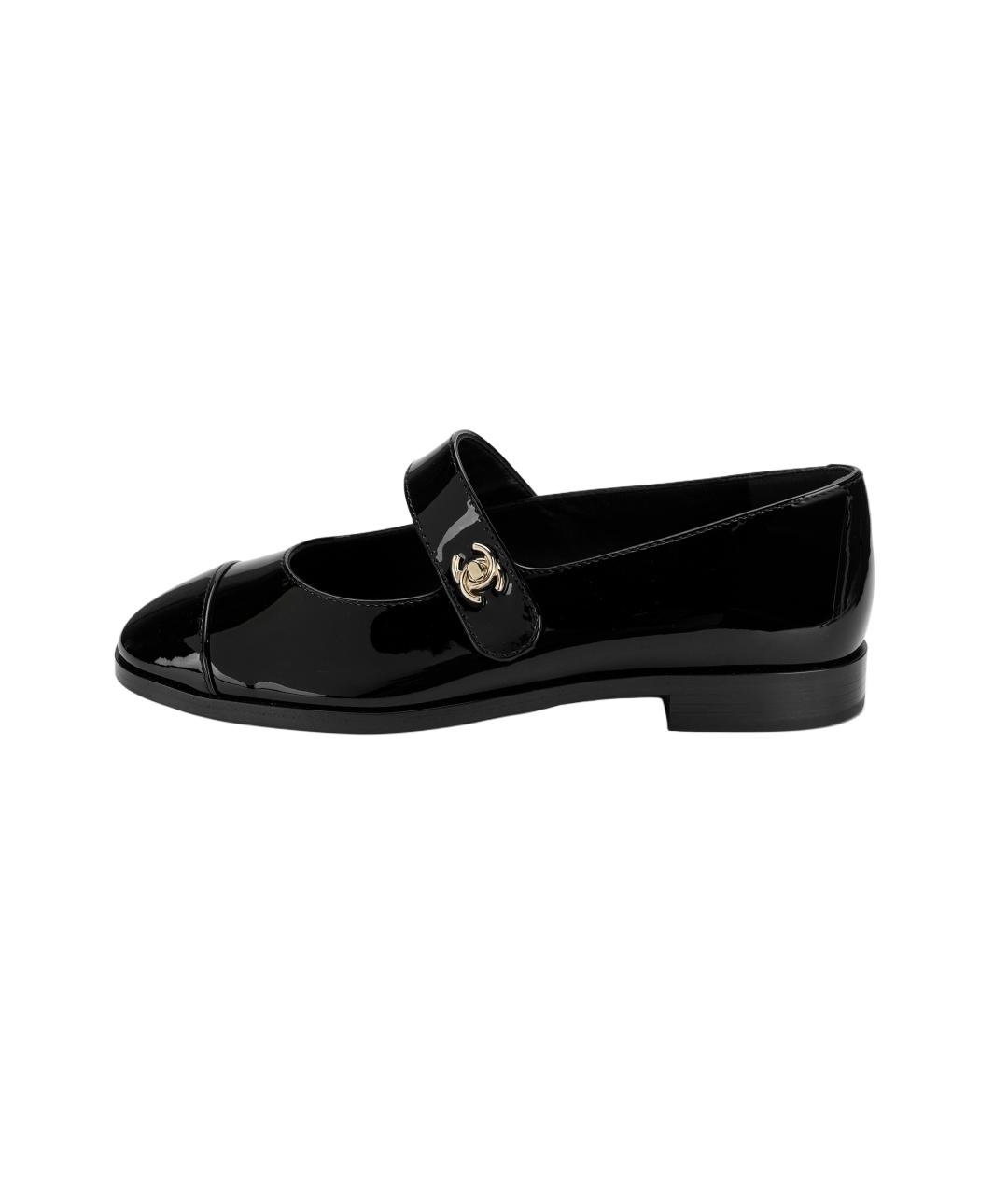 CHANEL Черные туфли, фото 6