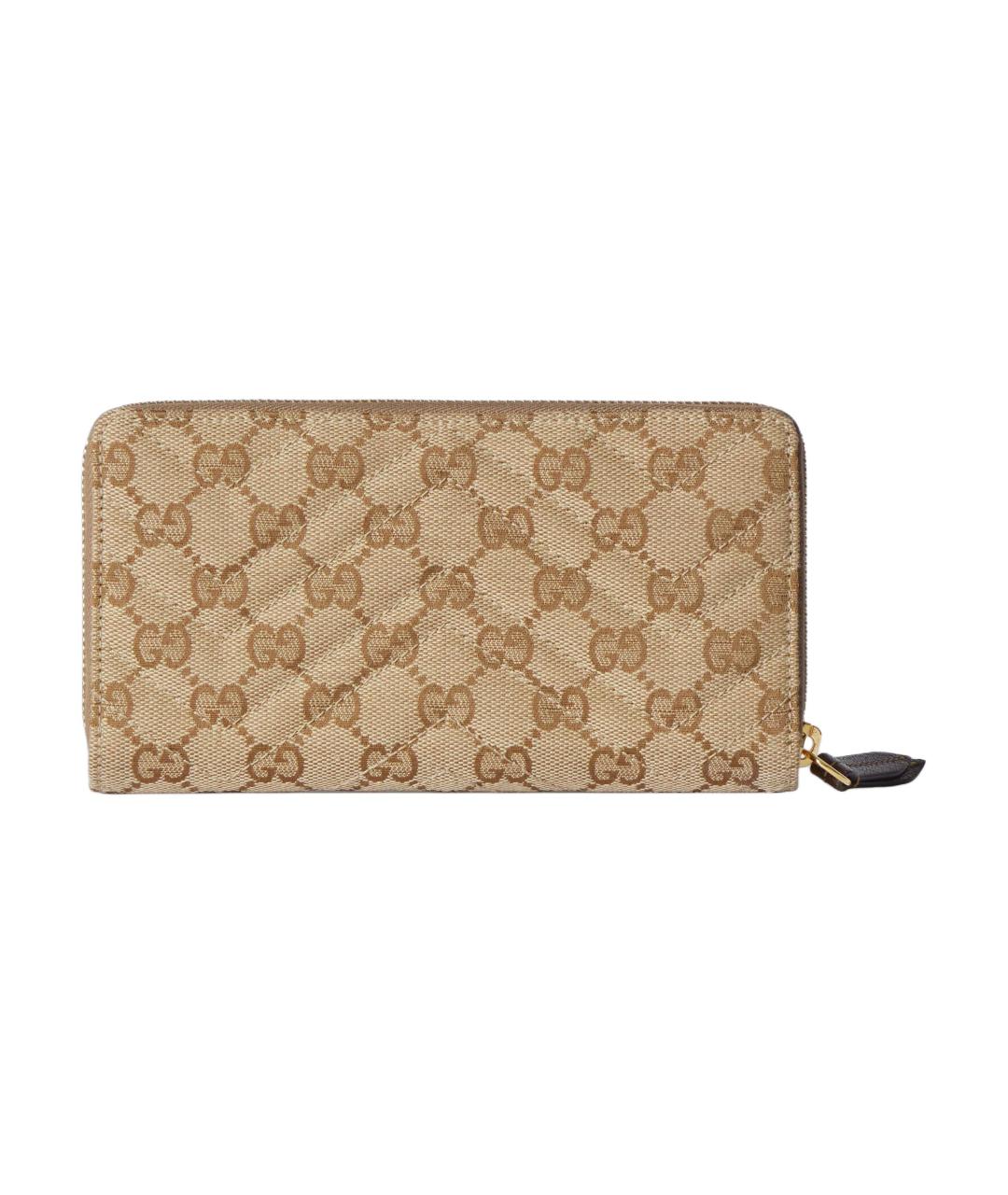 GUCCI Бежевый кошелек, фото 3
