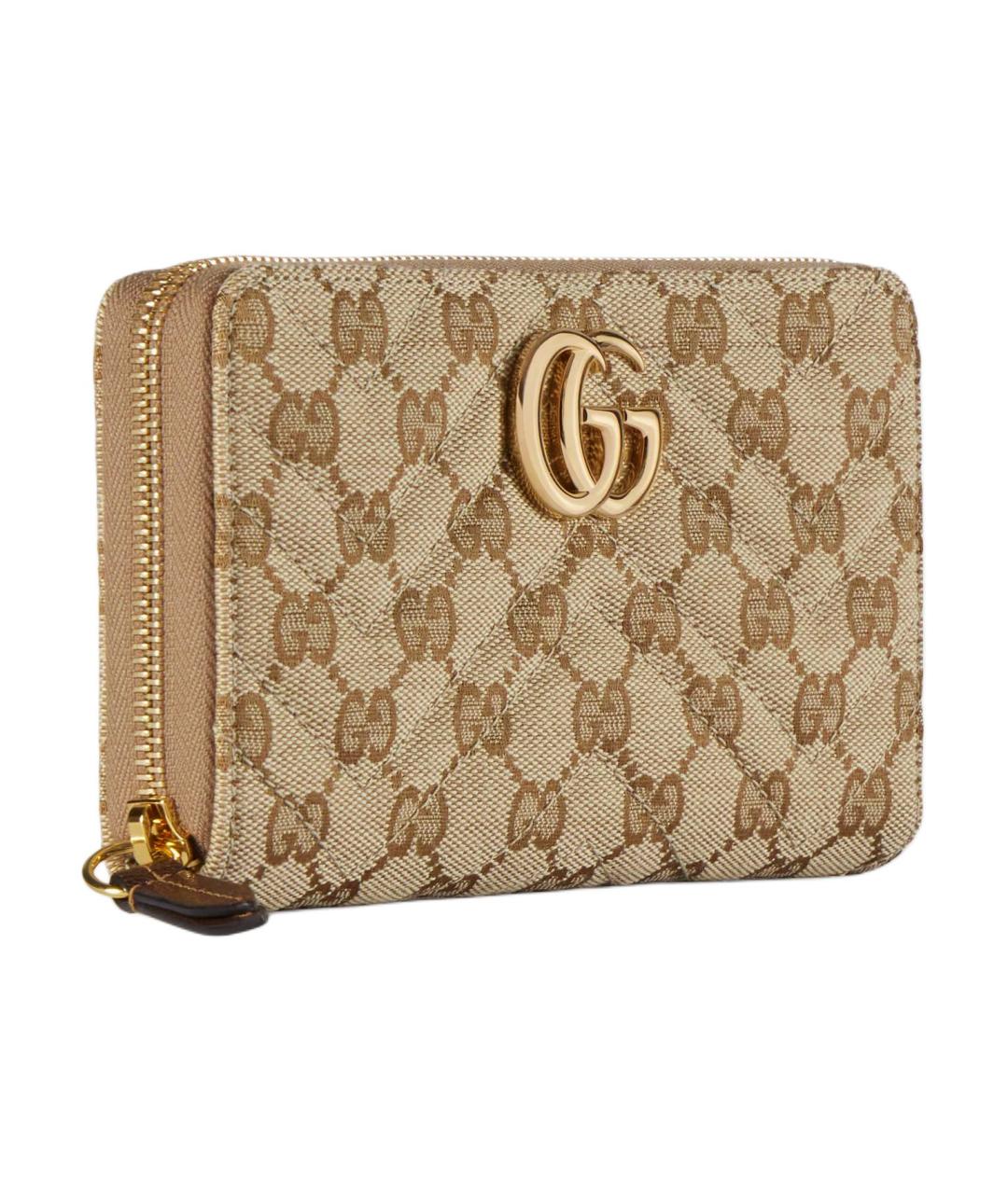 GUCCI Бежевый кошелек, фото 2