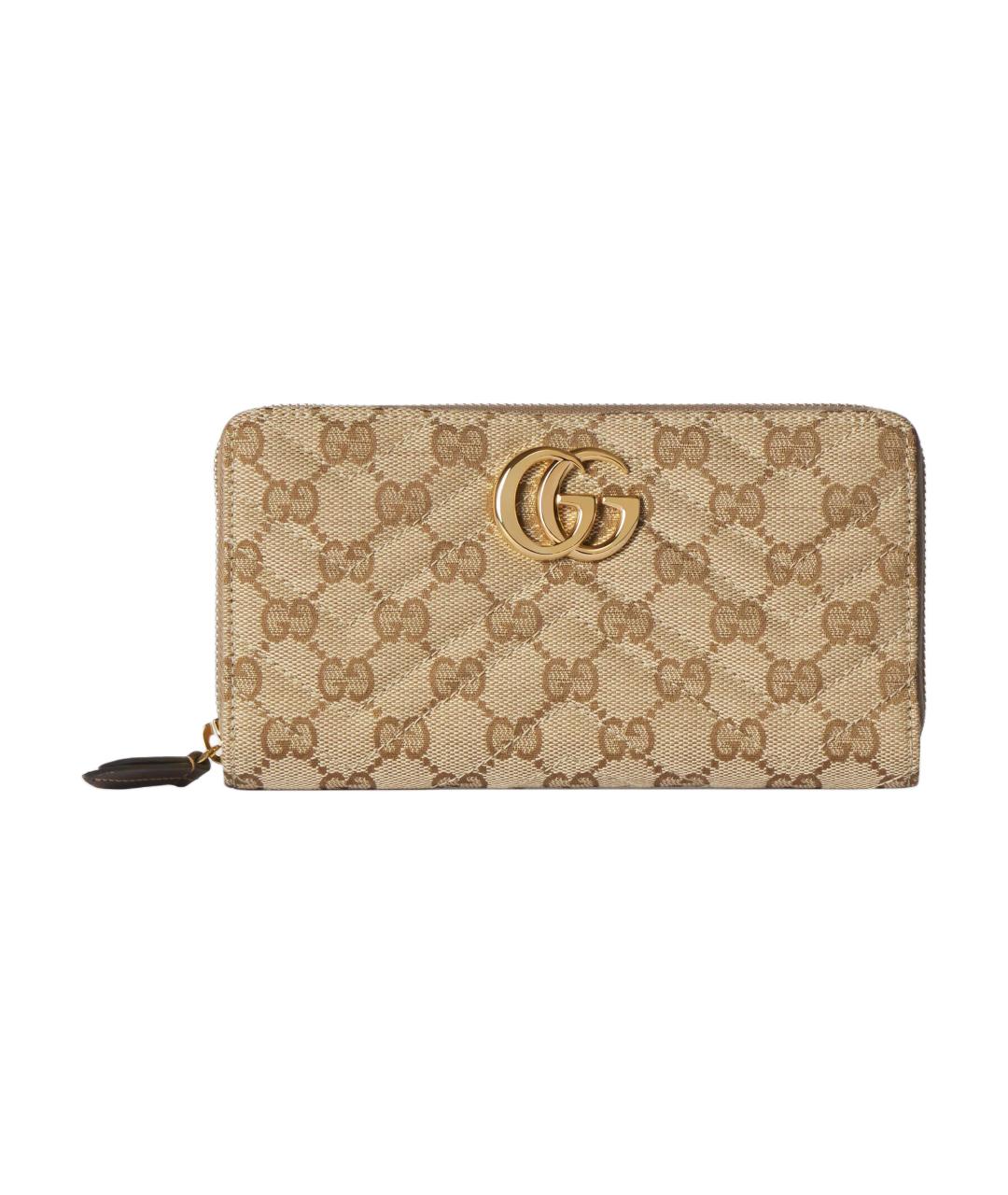 GUCCI Бежевый кошелек, фото 1