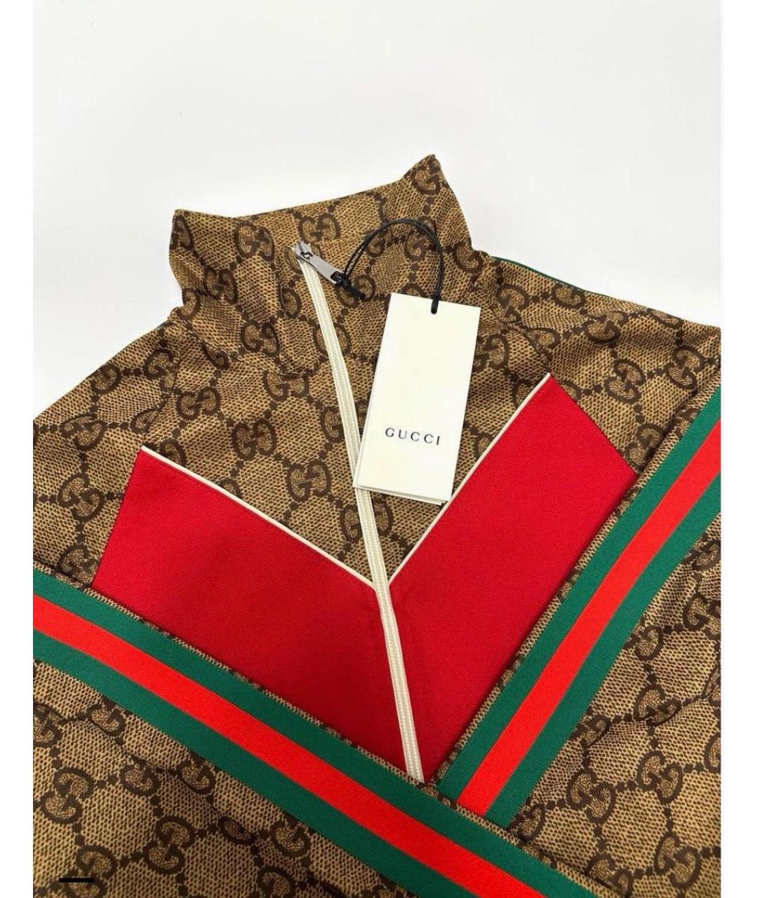 GUCCI Коричневый спортивный костюм, фото 3