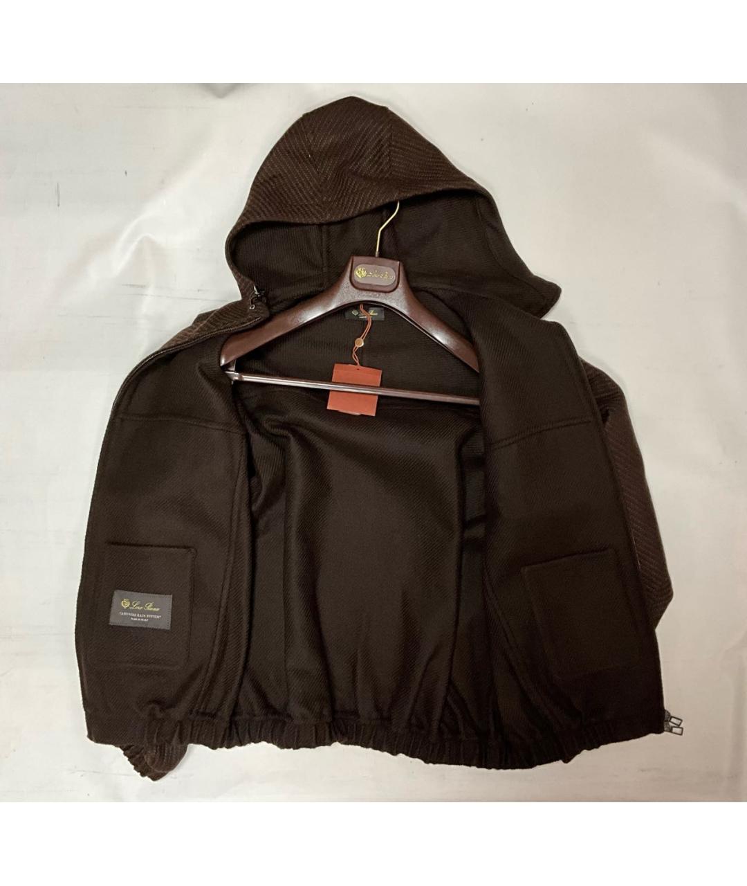 LORO PIANA Коричневая кашемировая куртка, фото 2