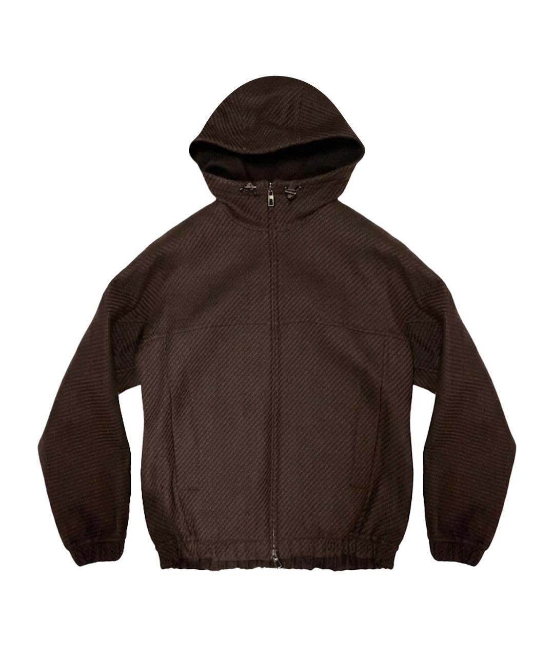 LORO PIANA Коричневая кашемировая куртка, фото 1