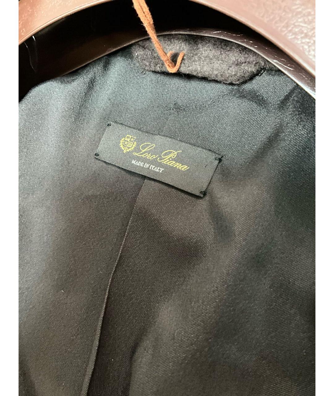 LORO PIANA Коричневое кашемировое пальто, фото 7