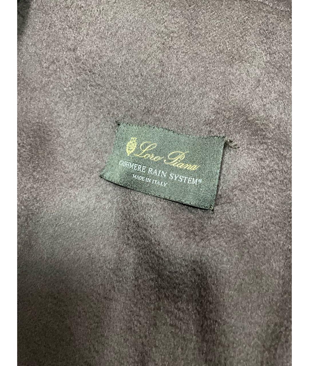 LORO PIANA Коричневое кашемировое пальто, фото 4