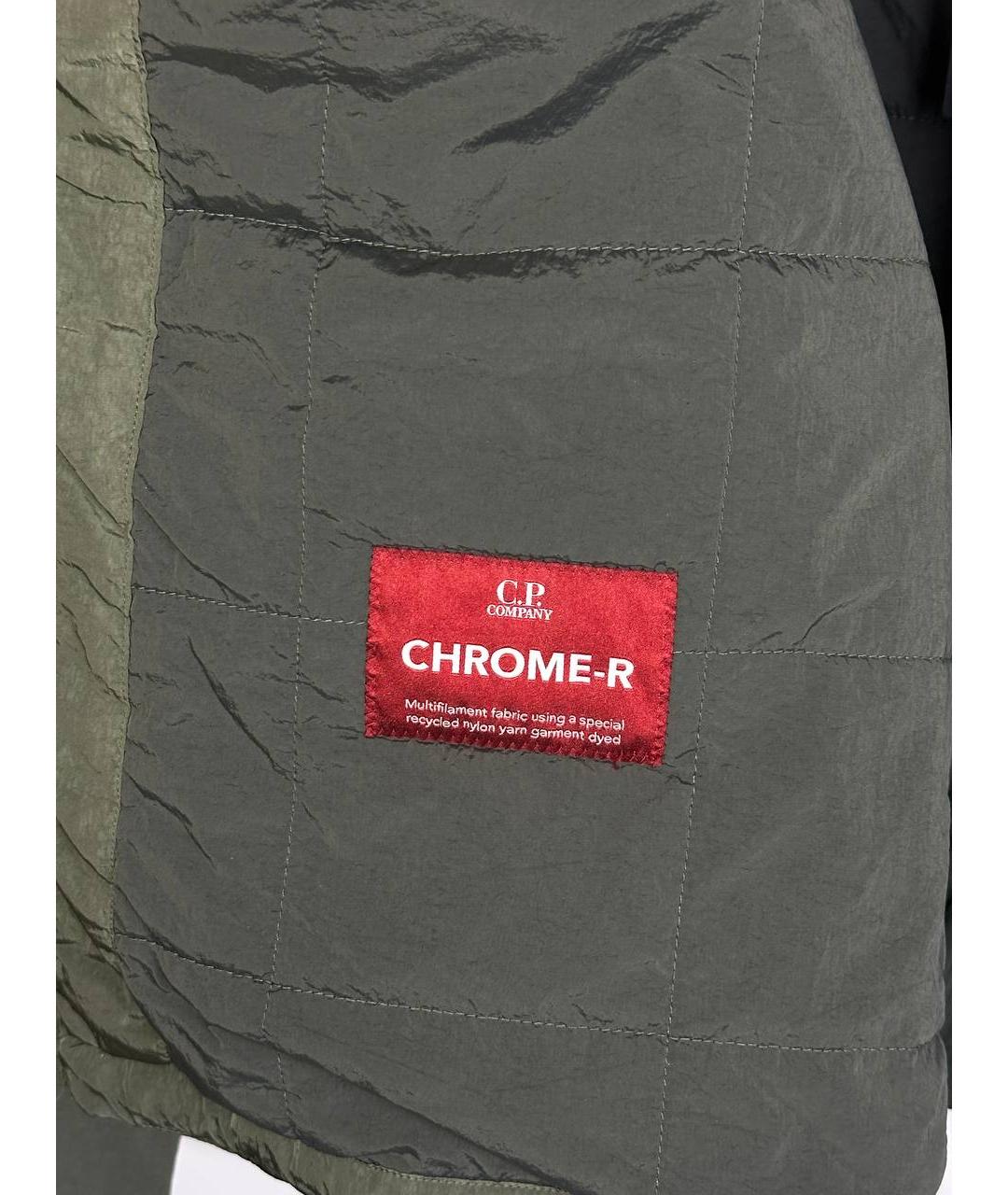 CP COMPANY Зеленая полиамидовая куртка, фото 5