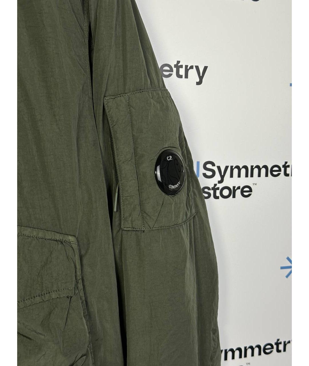 CP COMPANY Зеленая полиамидовая куртка, фото 4