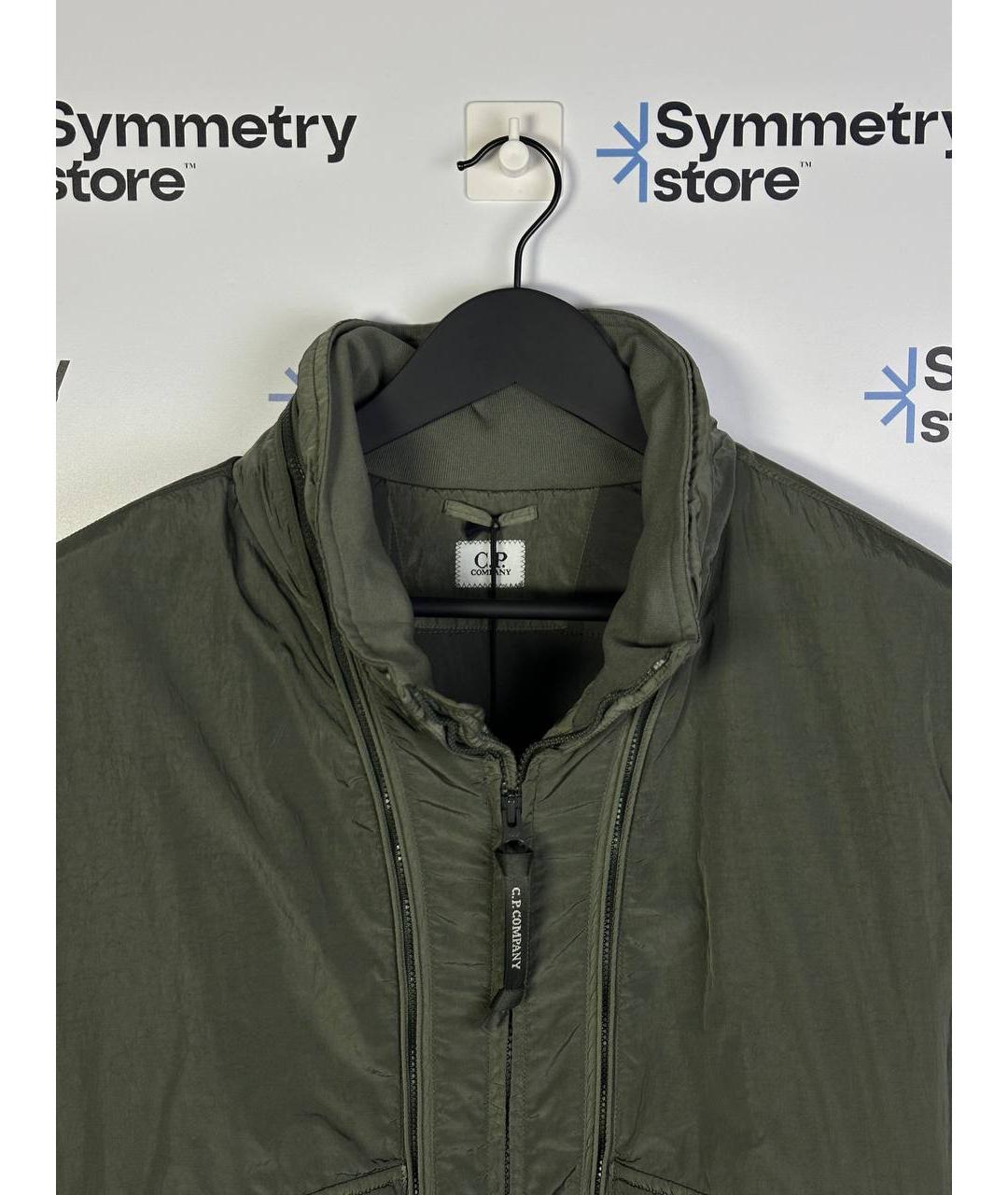 CP COMPANY Зеленая полиамидовая куртка, фото 2