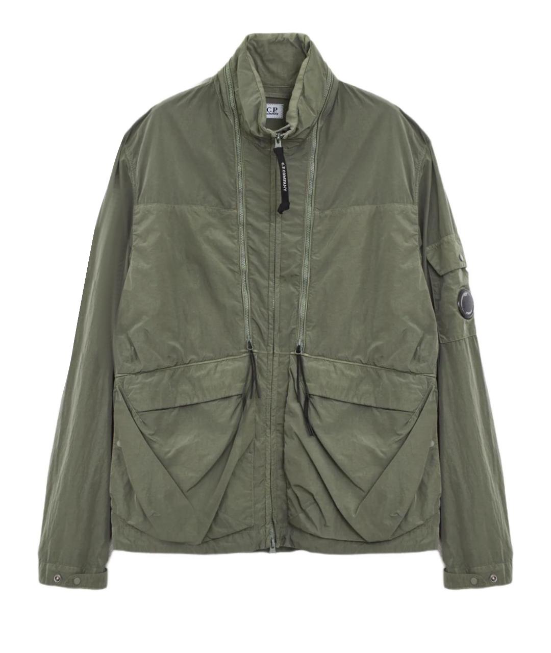 CP COMPANY Зеленая полиамидовая куртка, фото 1