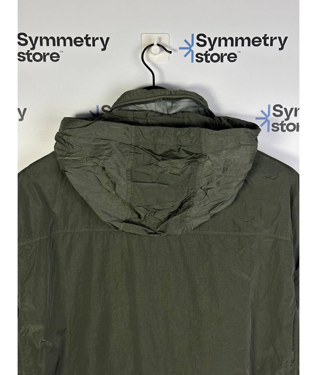 CP COMPANY Зеленая полиамидовая куртка, фото 3