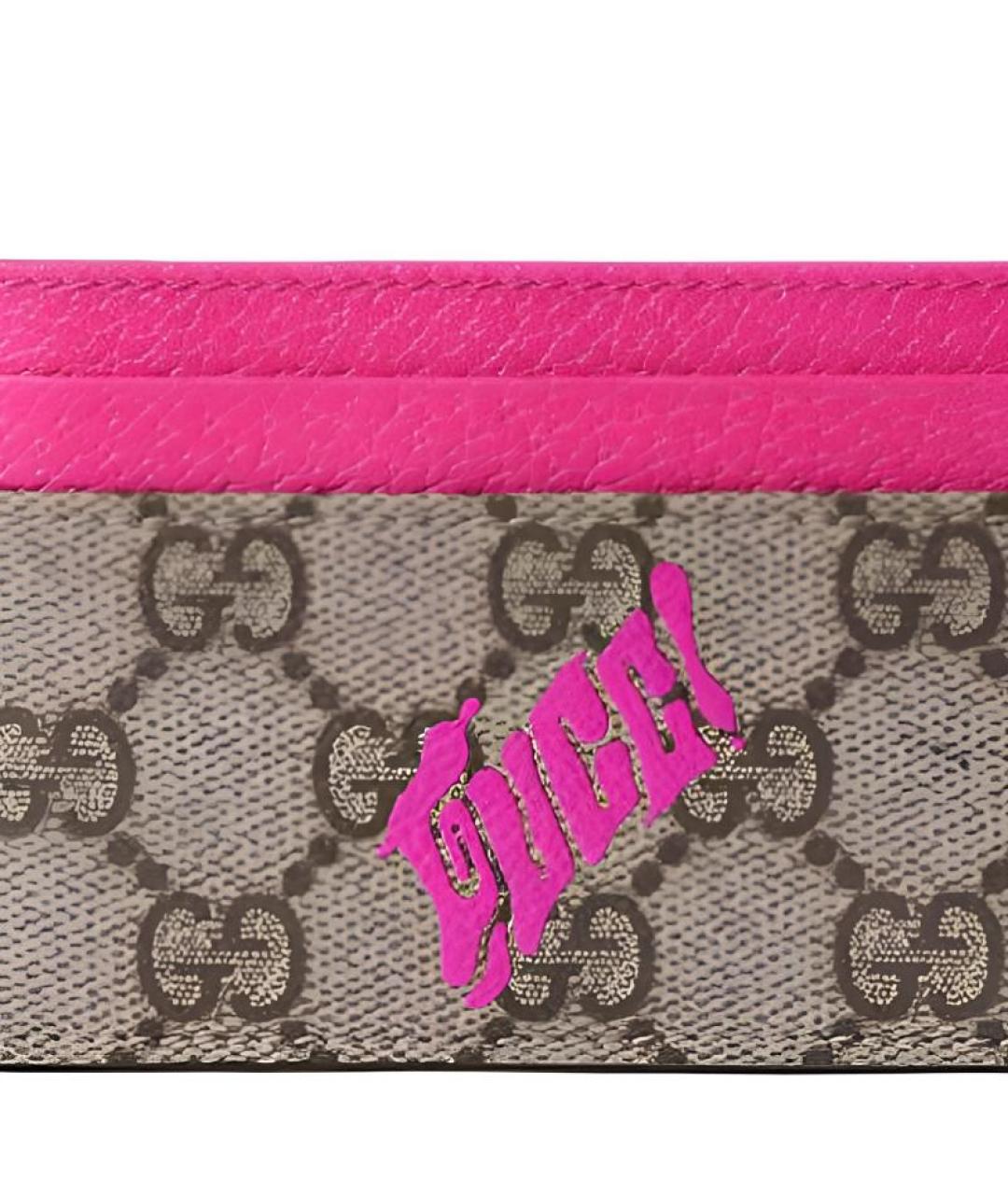 GUCCI Коричневый кардхолдер, фото 4