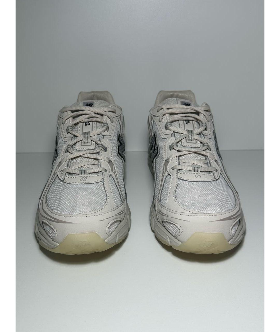 NEW BALANCE Бежевые синтетические низкие кроссовки / кеды, фото 2