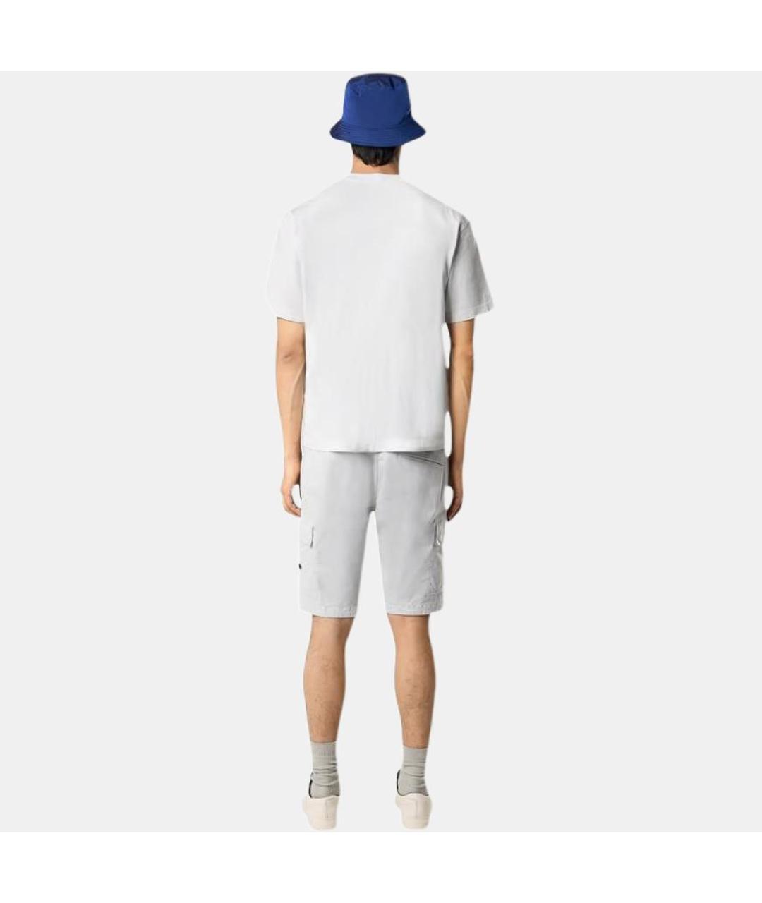 STONE ISLAND Белая футболка, фото 5
