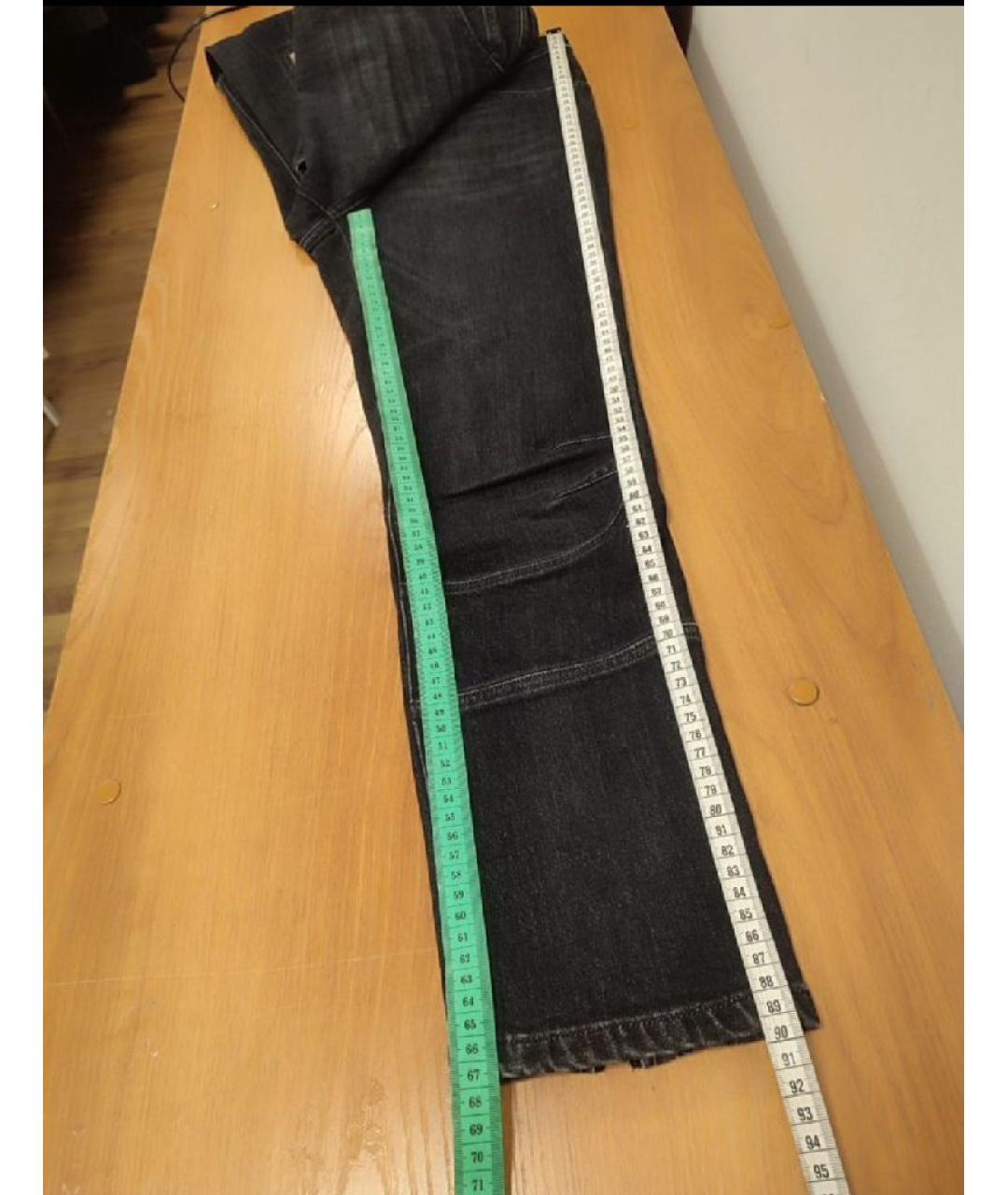 BELSTAFF Черные хлопко-эластановые джинсы слим, фото 8