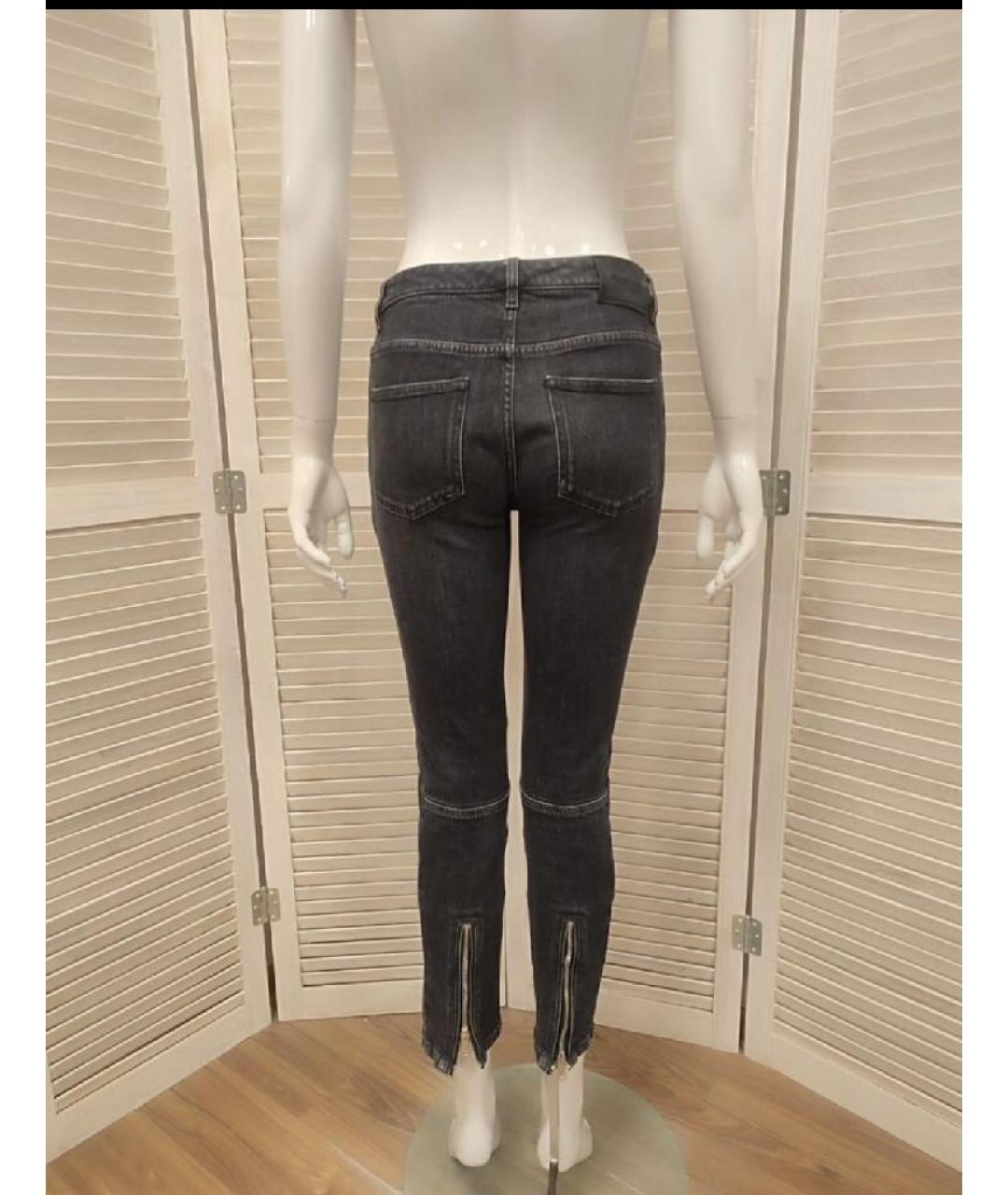 BELSTAFF Черные хлопко-эластановые джинсы слим, фото 2