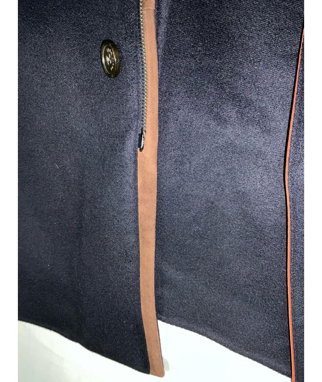 LORO PIANA Синее кашемировое пальто, фото 6