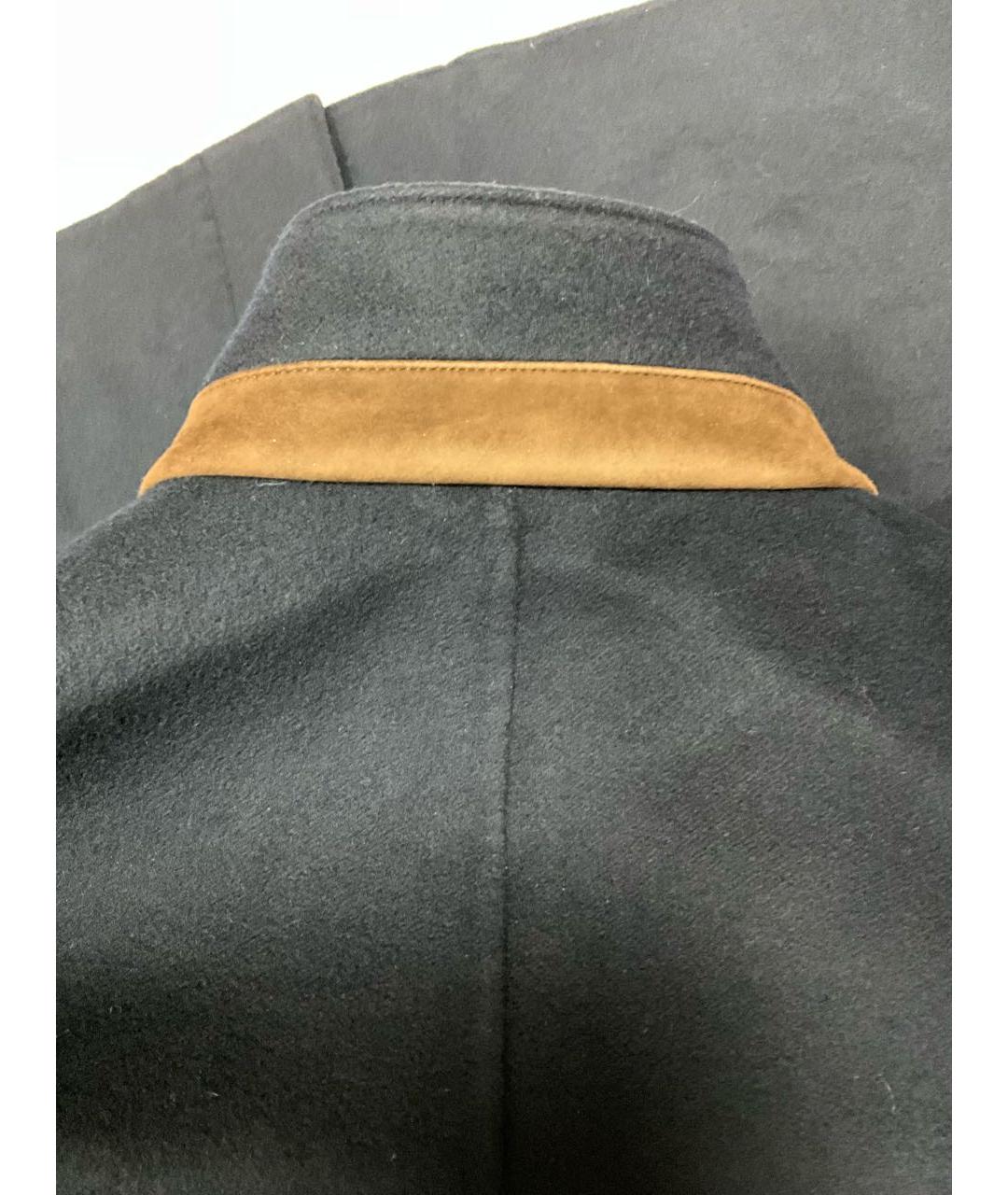 LORO PIANA Синее кашемировое пальто, фото 3