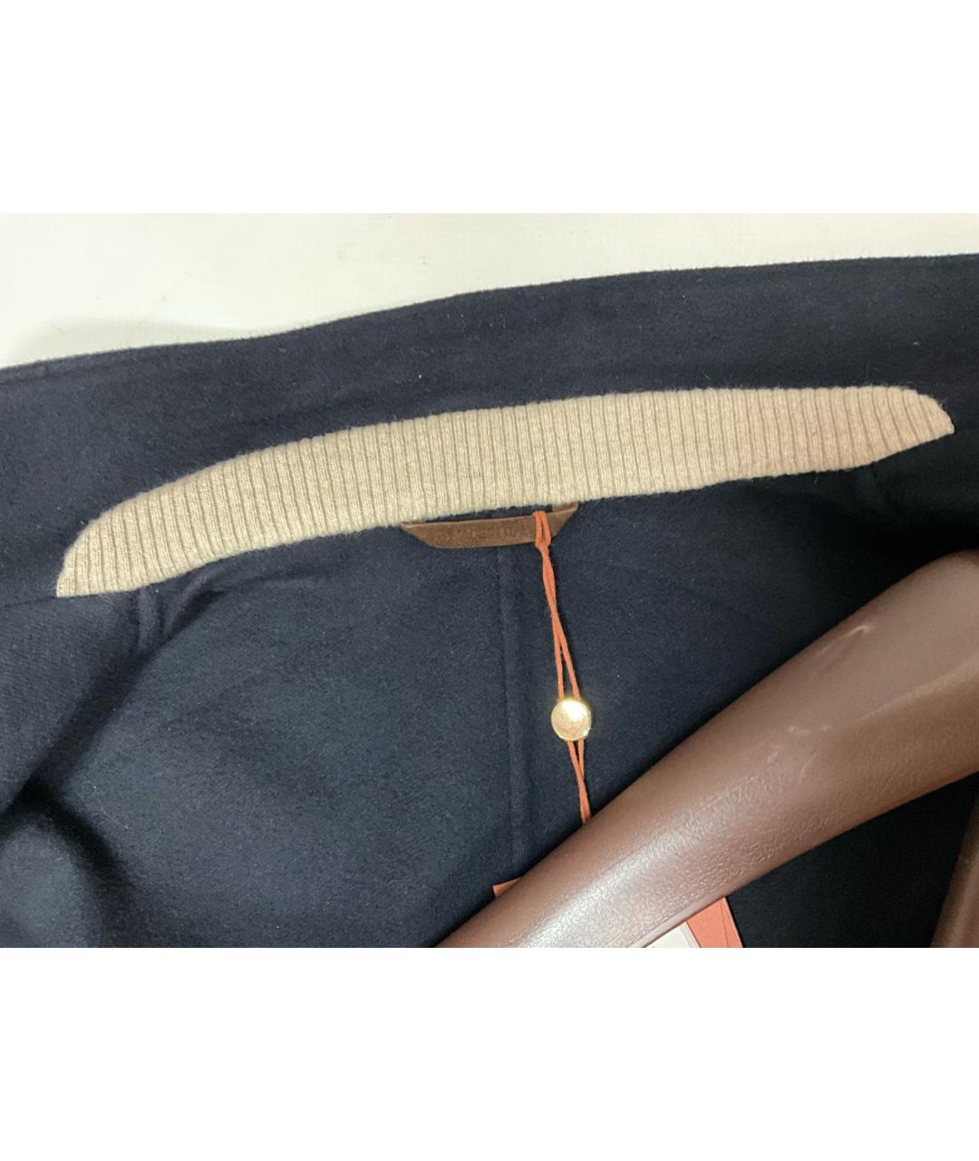 LORO PIANA Синее кашемировое пальто, фото 4