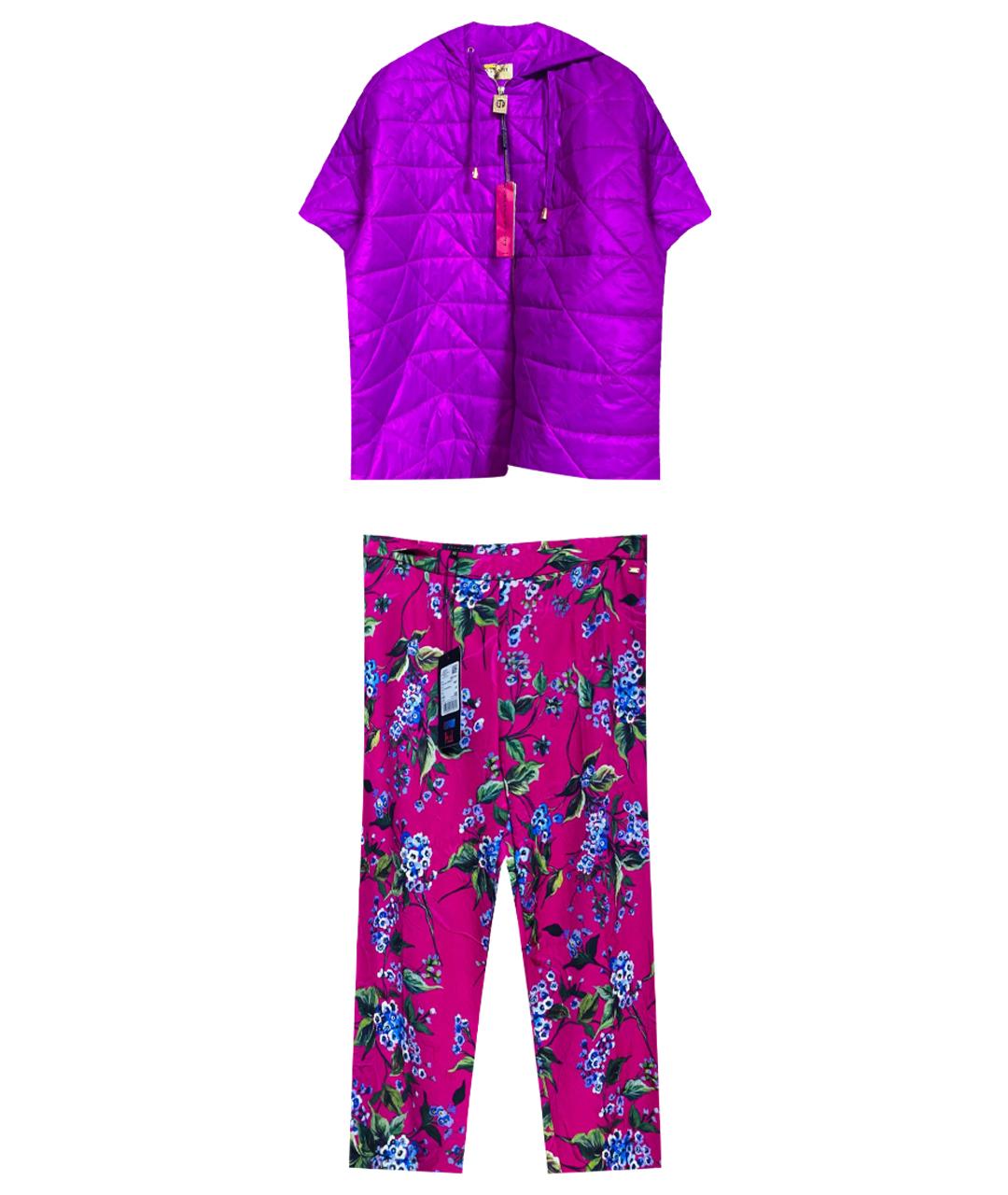 ESCADA Фуксия вискозный костюм с брюками, фото 1