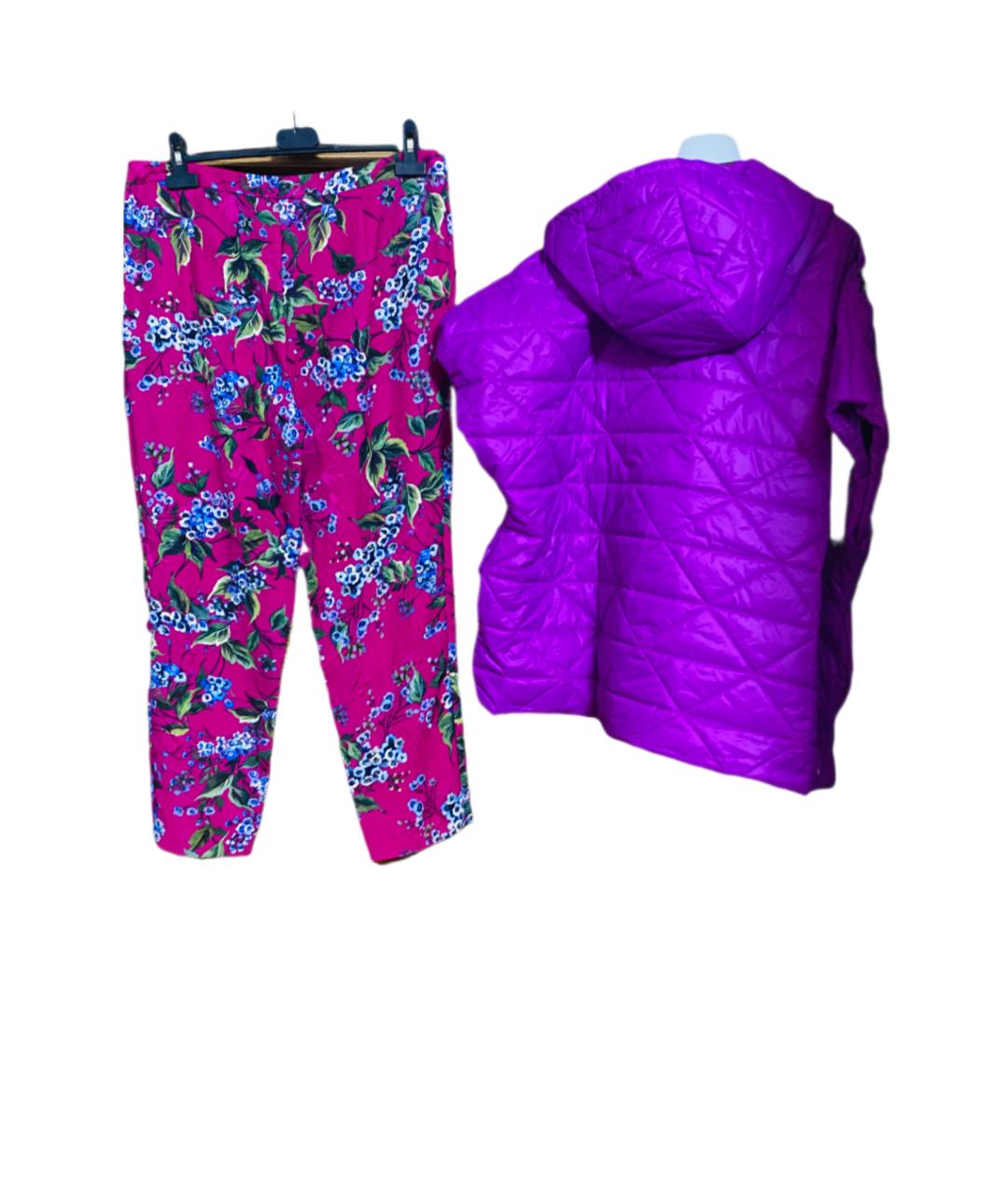 ESCADA Фуксия вискозный костюм с брюками, фото 5