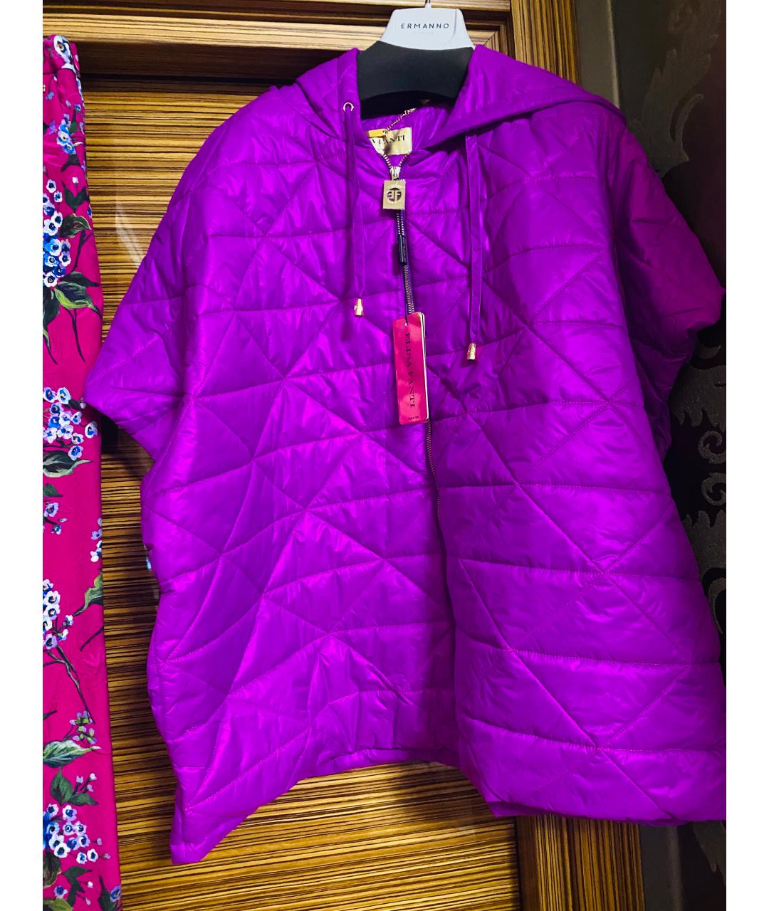 ESCADA Фуксия вискозный костюм с брюками, фото 4