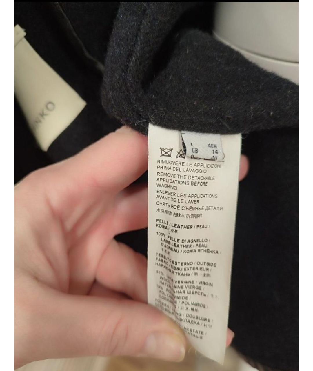 PINKO Шерстяное пальто, фото 9