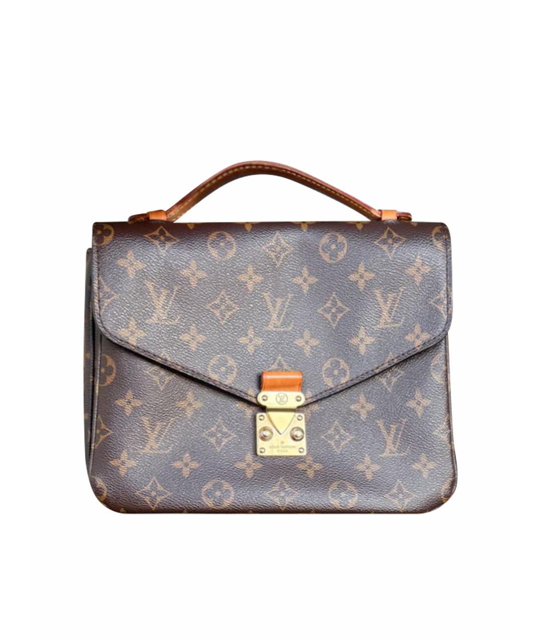 LOUIS VUITTON Коричневая сумка через плечо, фото 1