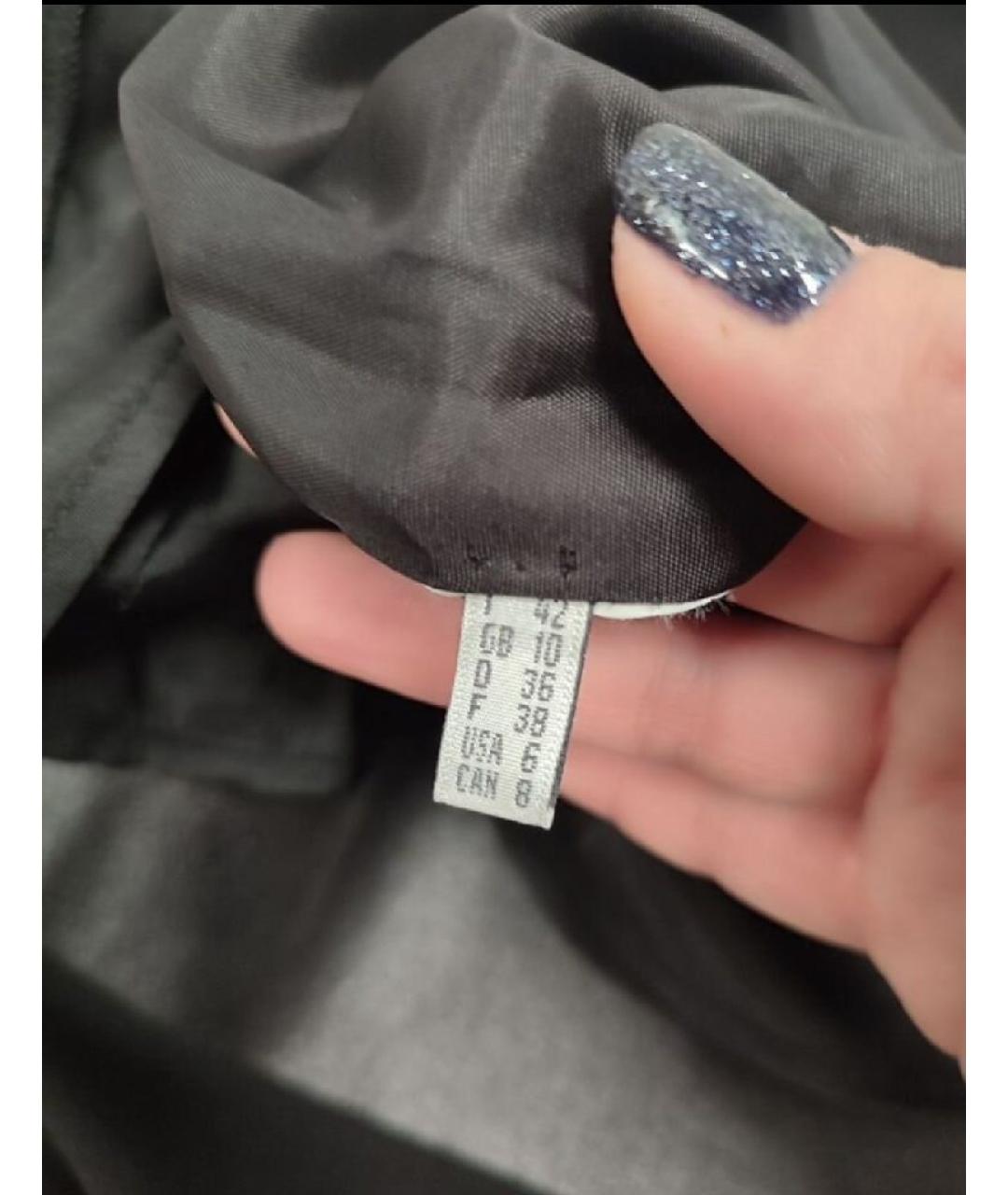 PINKO Черное повседневное платье, фото 9