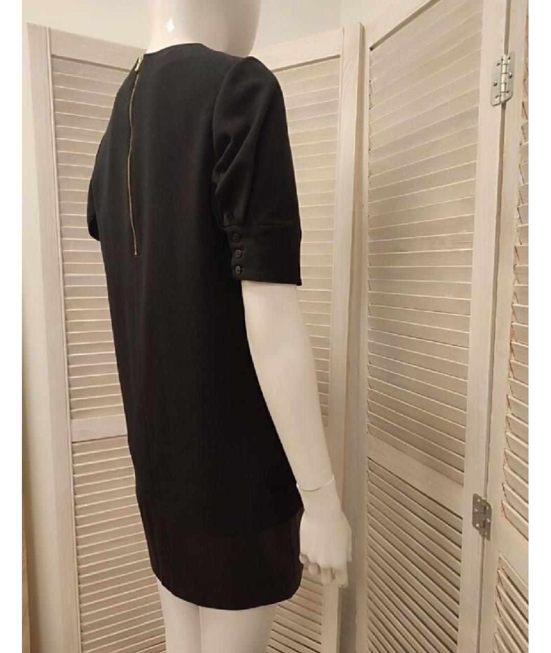 PINKO Черное повседневное платье, фото 5