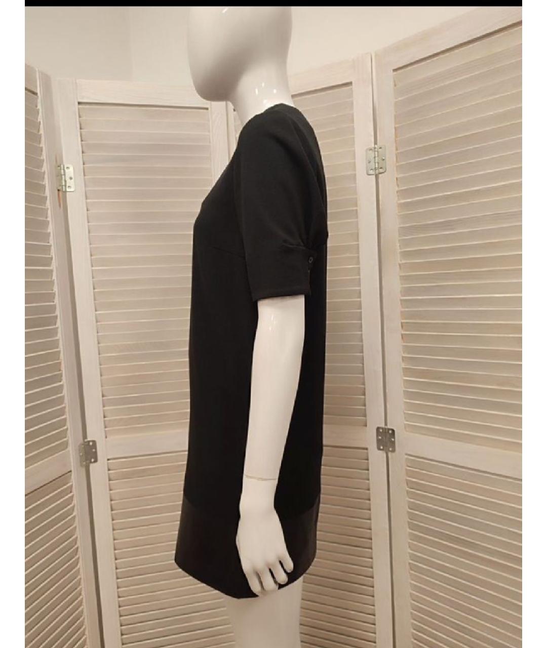 PINKO Черное повседневное платье, фото 4