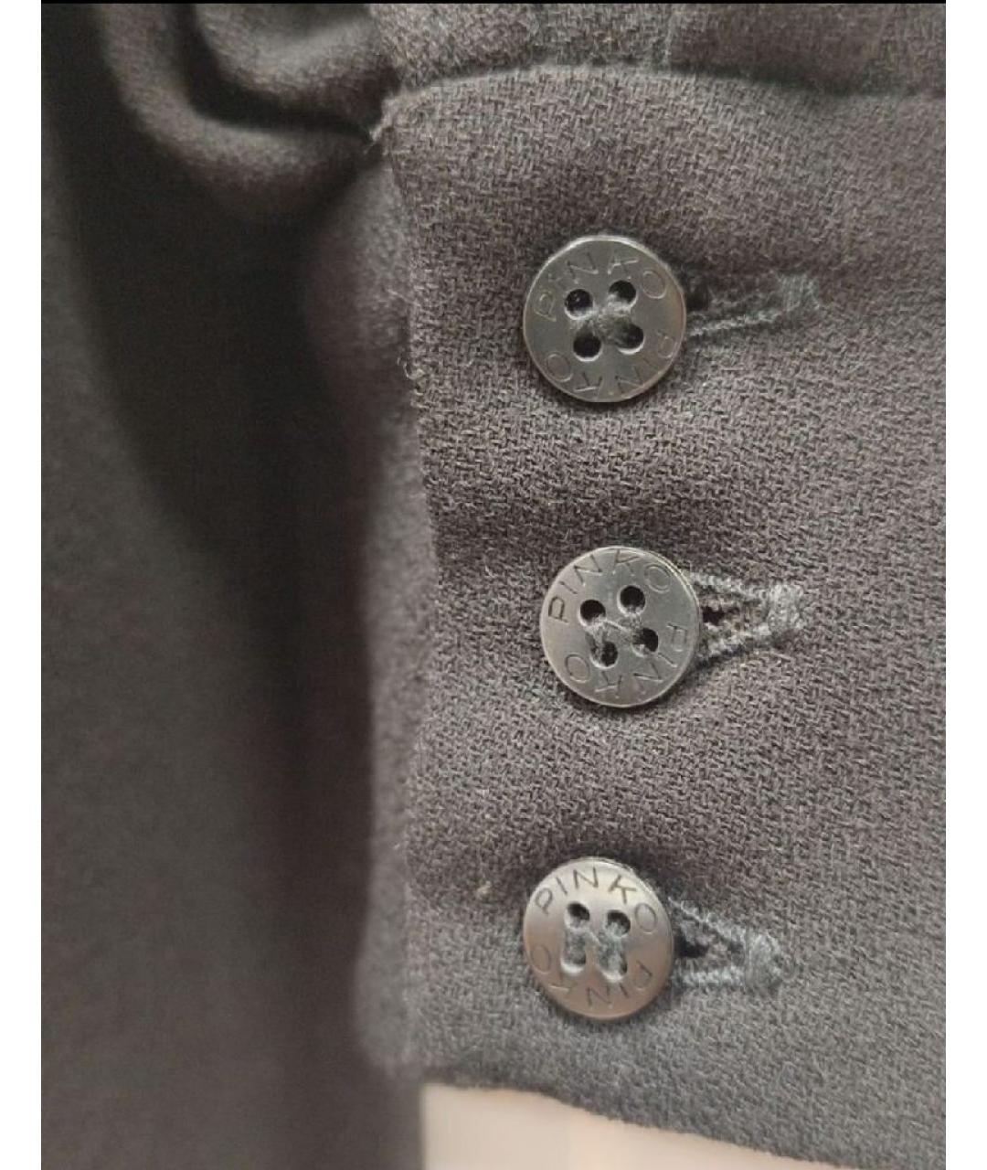 PINKO Черное повседневное платье, фото 7