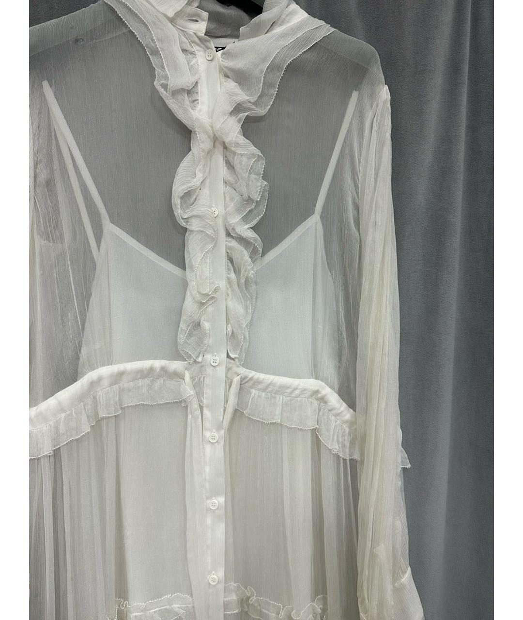 PINKO Белое коктейльное платье, фото 2