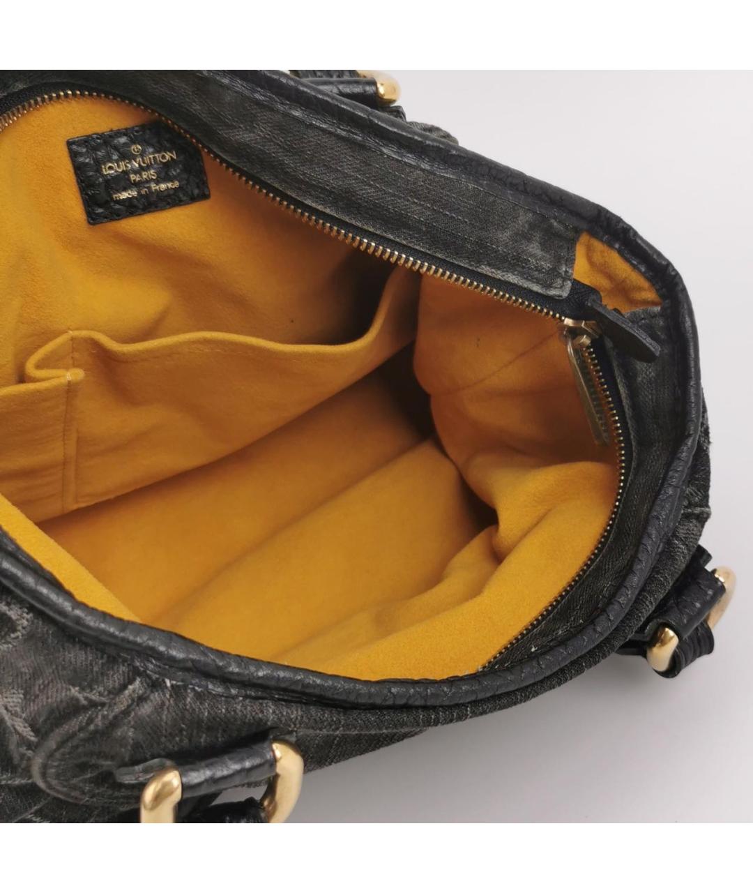 LOUIS VUITTON Серая деним сумка тоут, фото 6