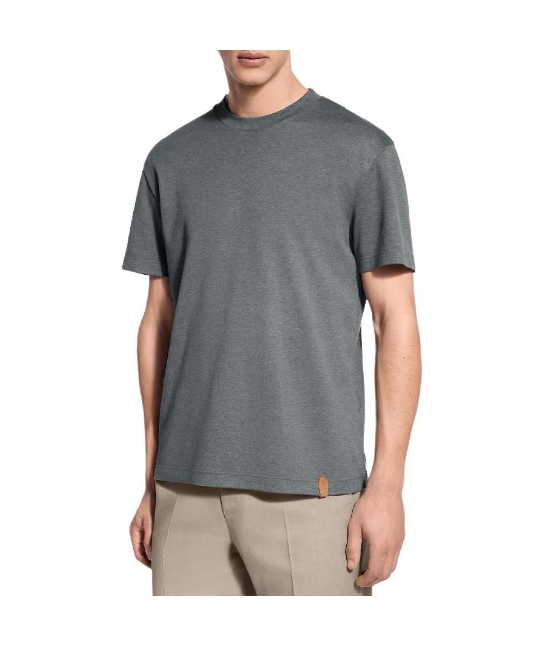 LOUIS VUITTON Серая футболка, фото 2