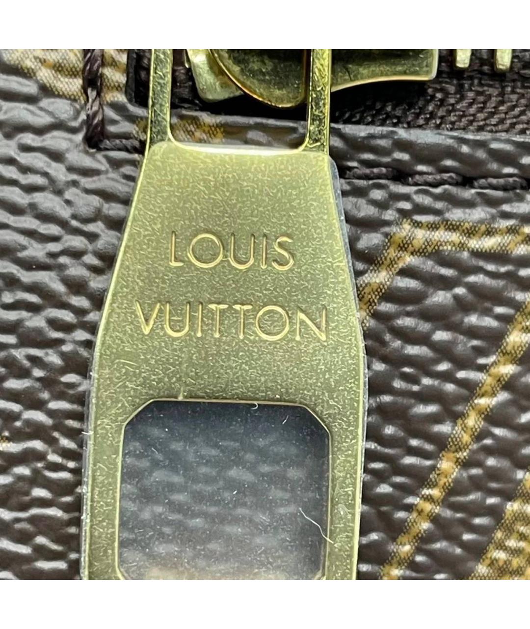LOUIS VUITTON Коричневая сумка через плечо, фото 5