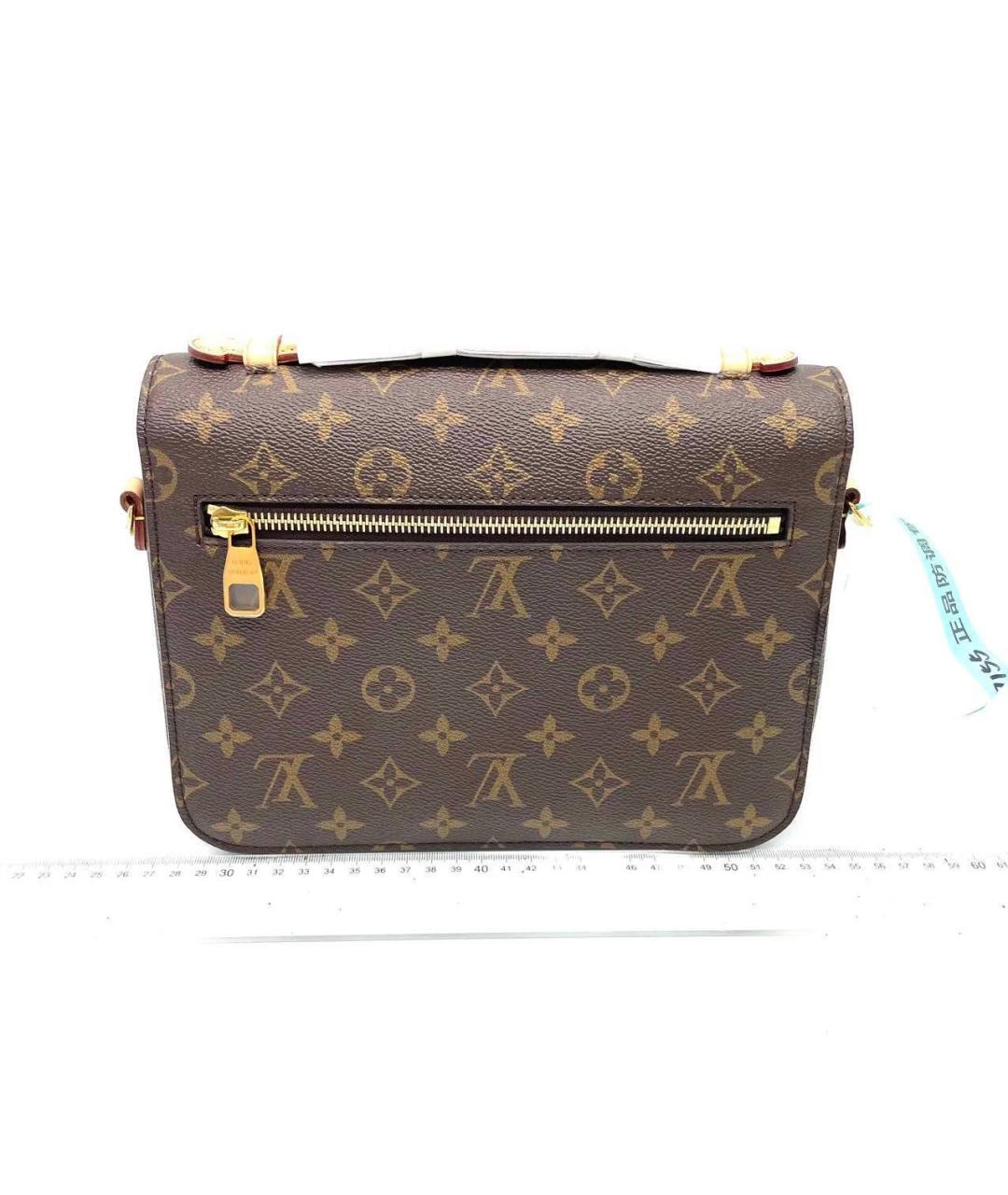 LOUIS VUITTON Коричневая сумка через плечо, фото 3
