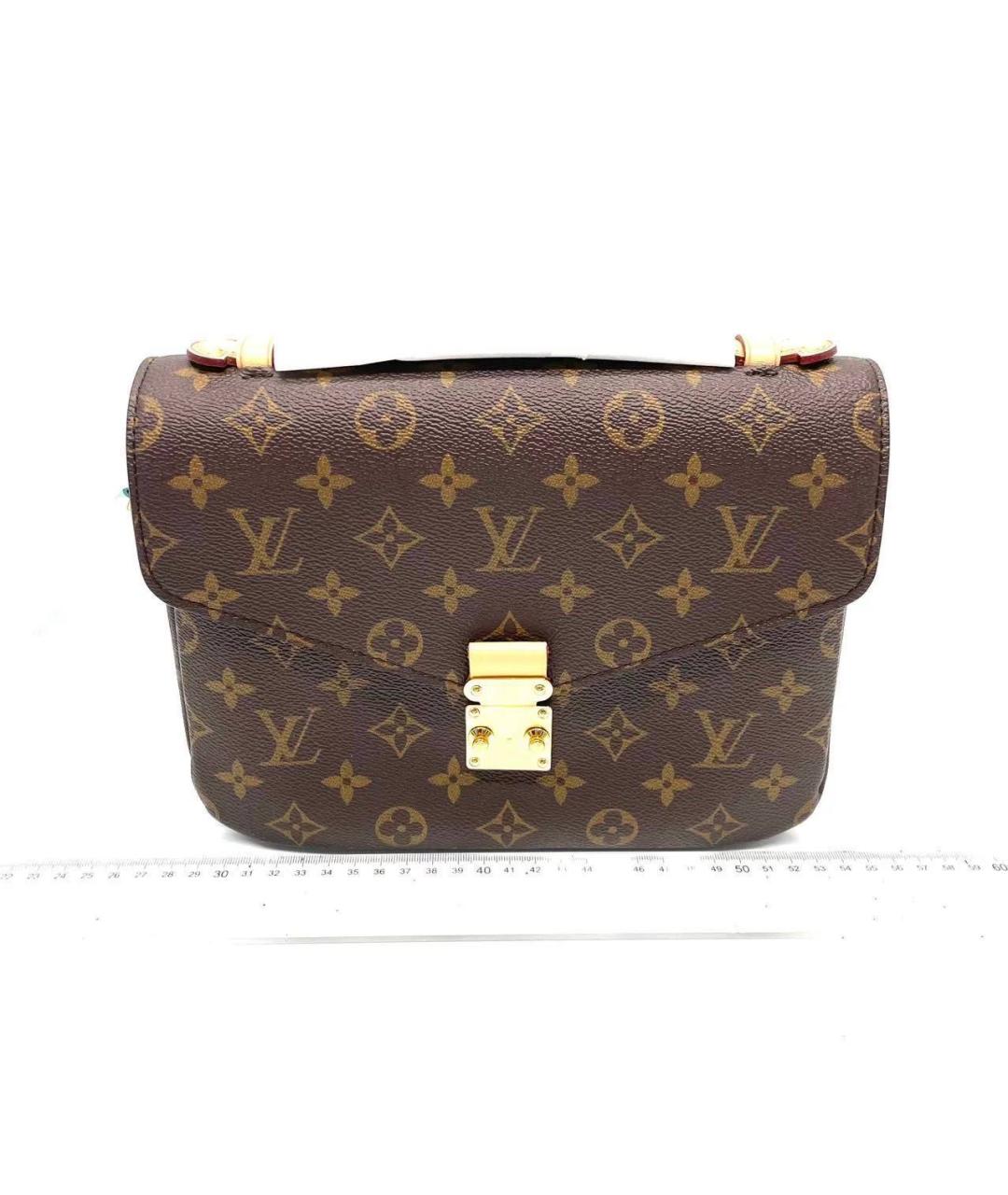 LOUIS VUITTON Коричневая сумка через плечо, фото 8