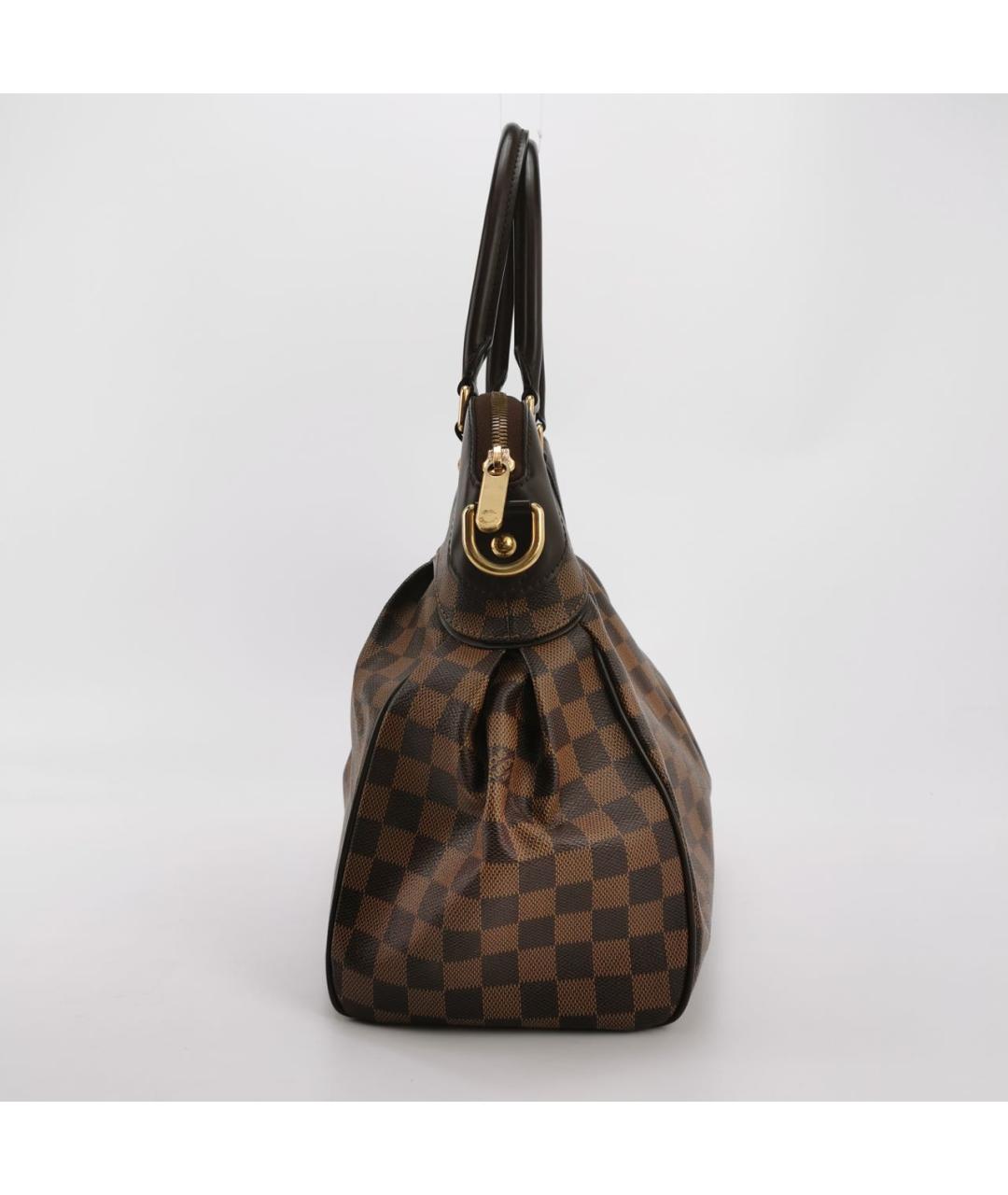 LOUIS VUITTON Коричневая сумка тоут, фото 3