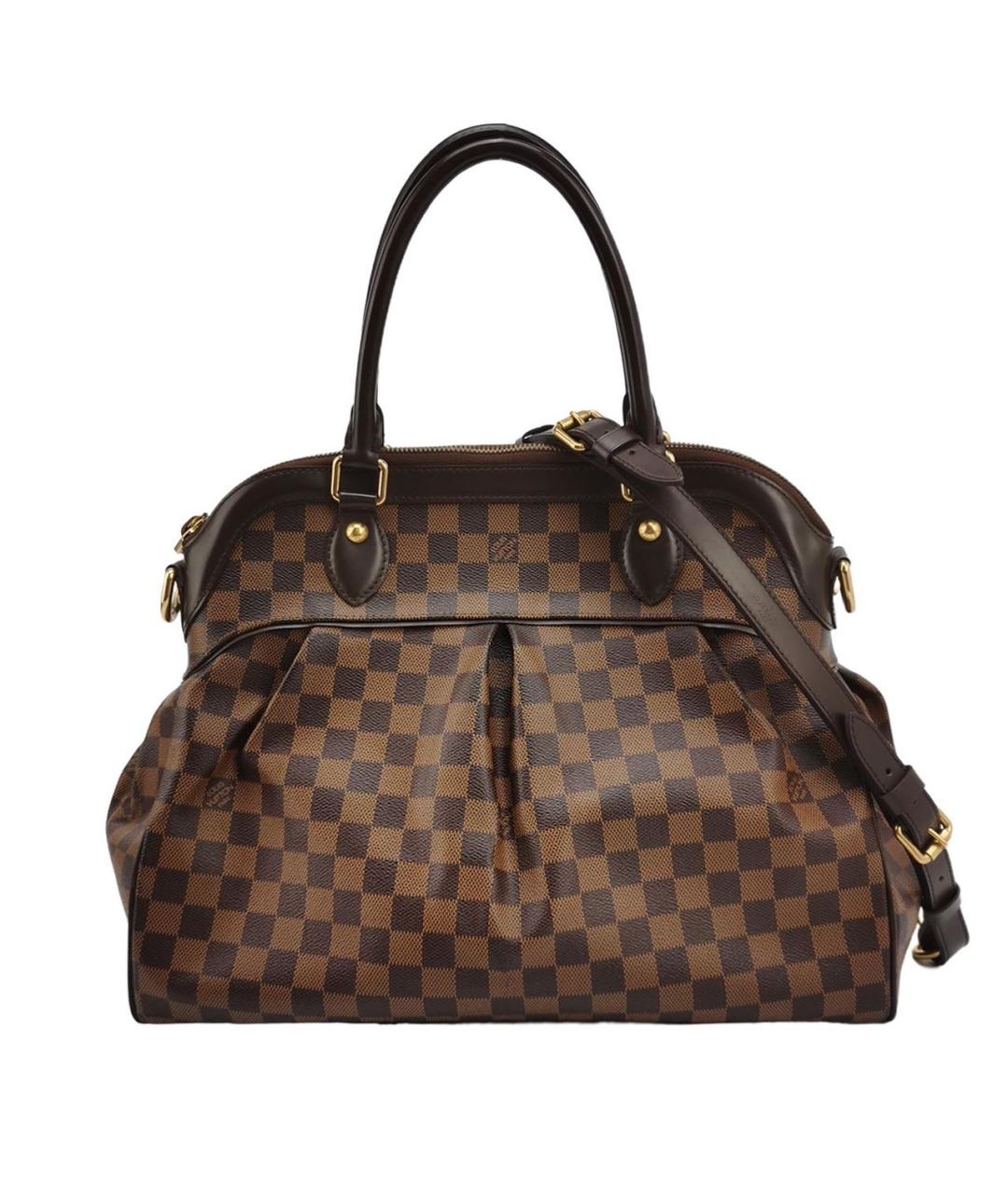 LOUIS VUITTON Коричневая сумка тоут, фото 9