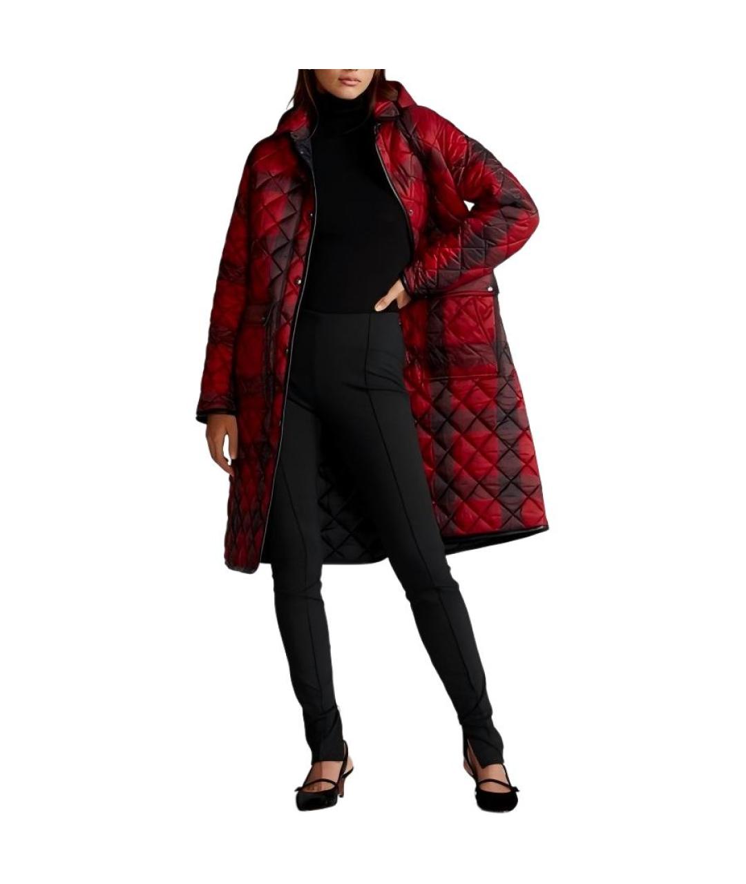 POLO RALPH LAUREN Красный пуховик, фото 3