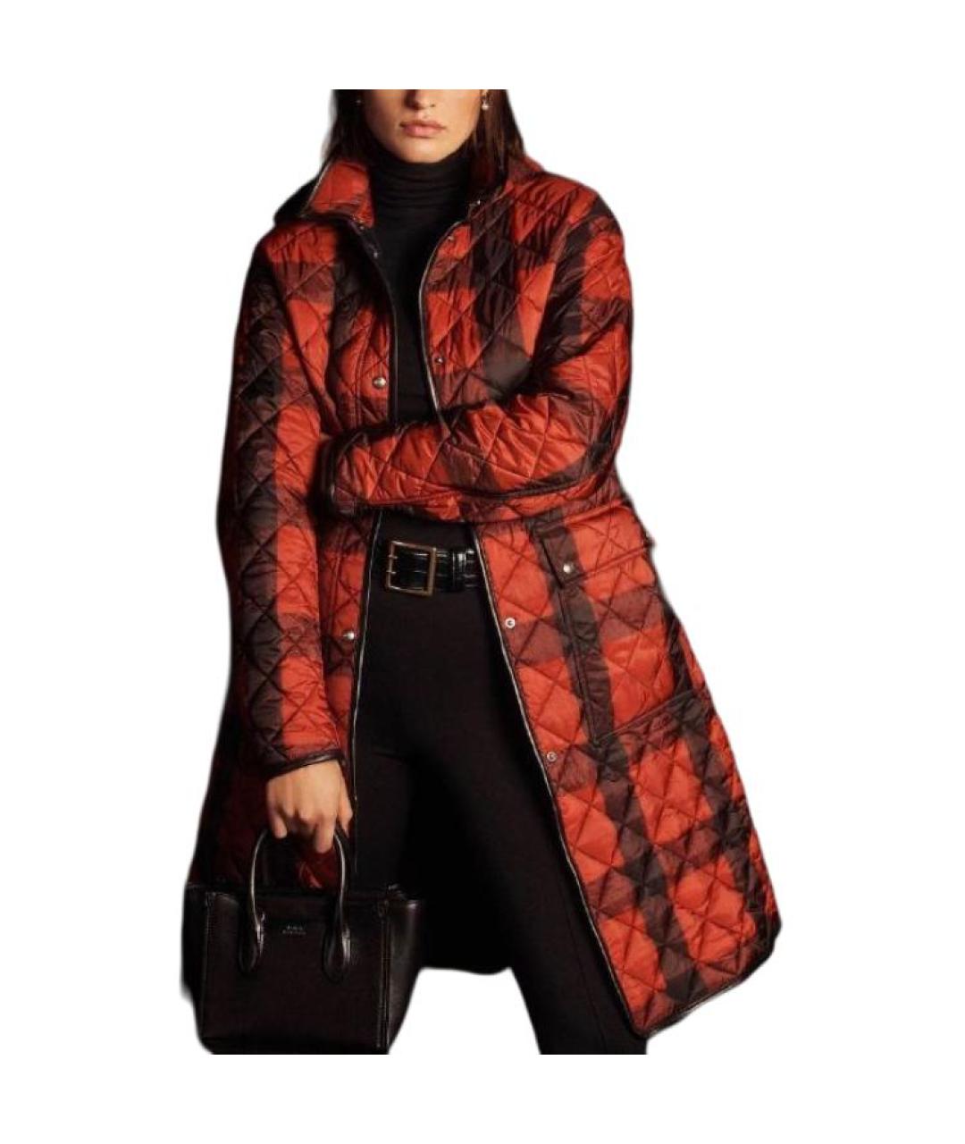 POLO RALPH LAUREN Красный пуховик, фото 2