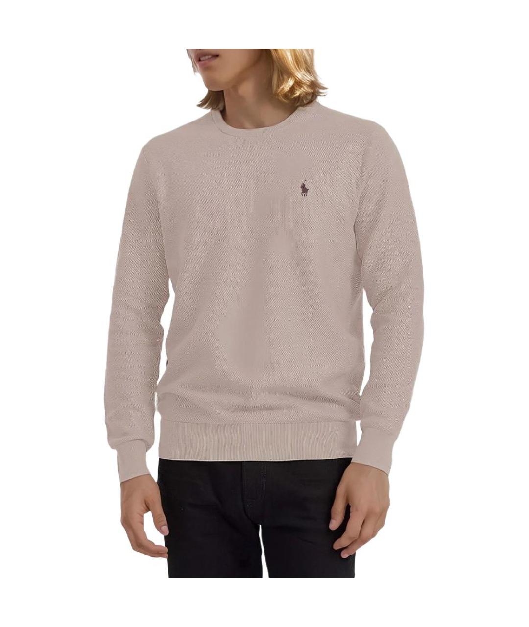 POLO RALPH LAUREN Бежевый джемпер / свитер, фото 2