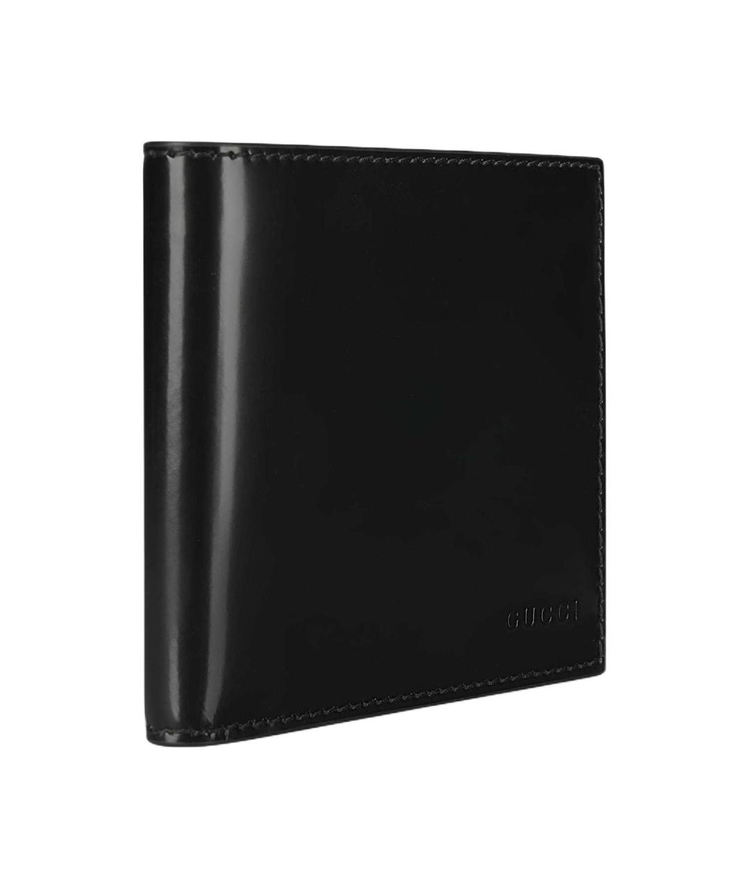 GUCCI Черный кожаный кошелек, фото 2