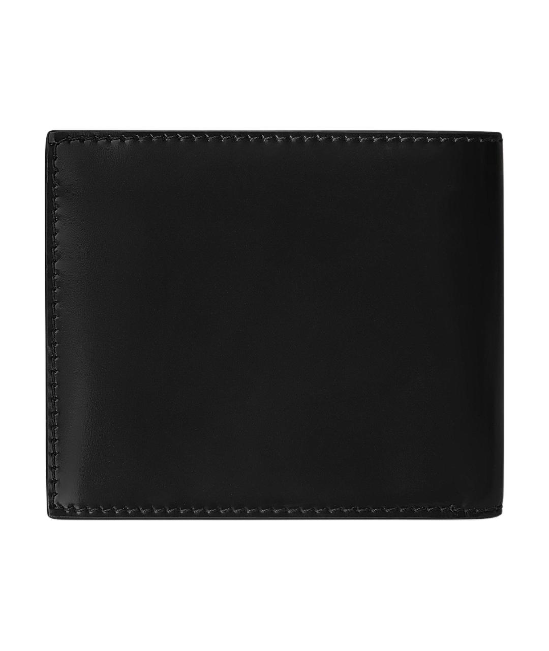 GUCCI Черный кожаный кошелек, фото 3