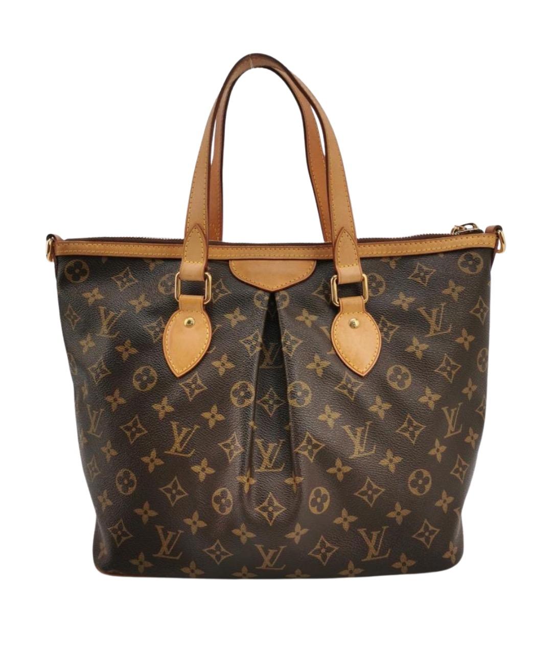 LOUIS VUITTON Коричневая сумка тоут, фото 1