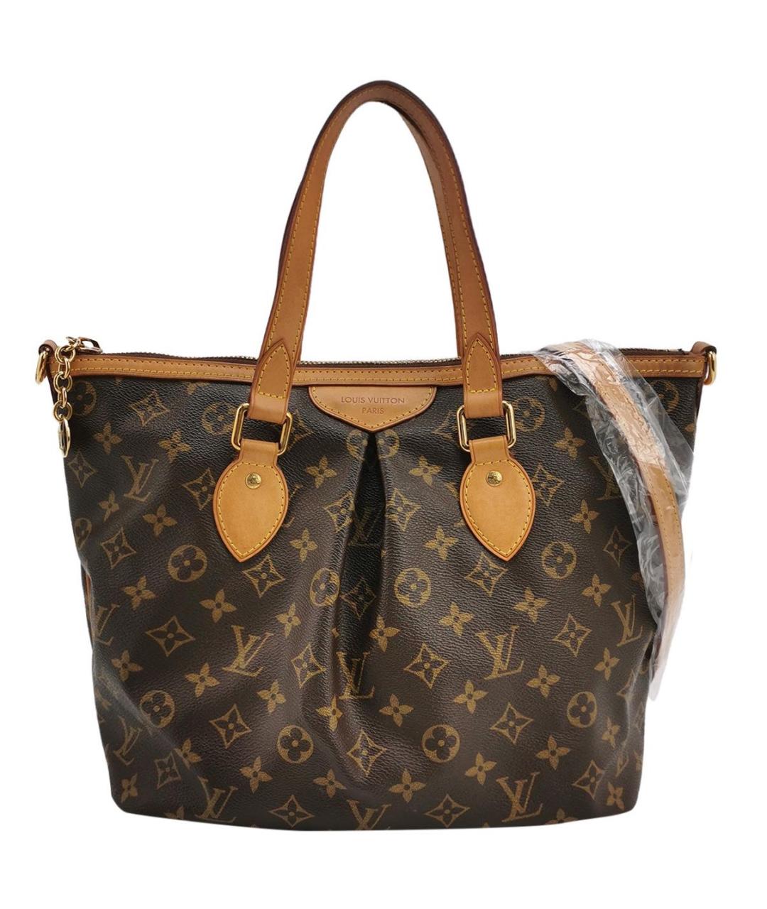 LOUIS VUITTON Коричневая сумка тоут, фото 9